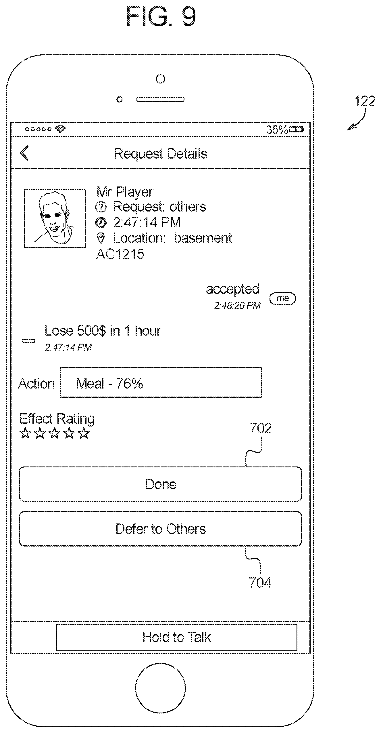 Patent US12591899 Figure 11 – Casino patron engagement system