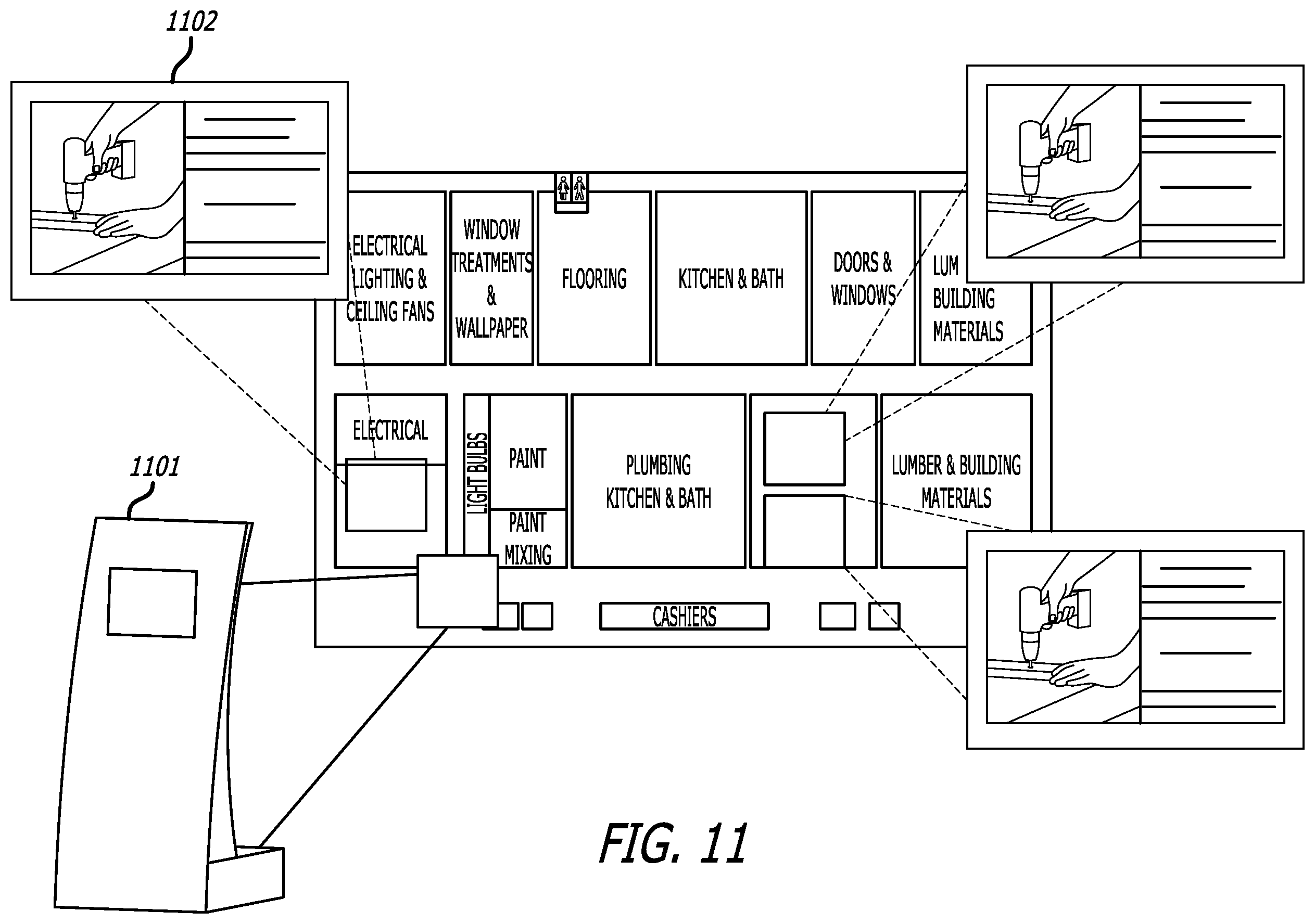 Patent US12591901 Figure 13 – Methods for personalized marketing of retail products