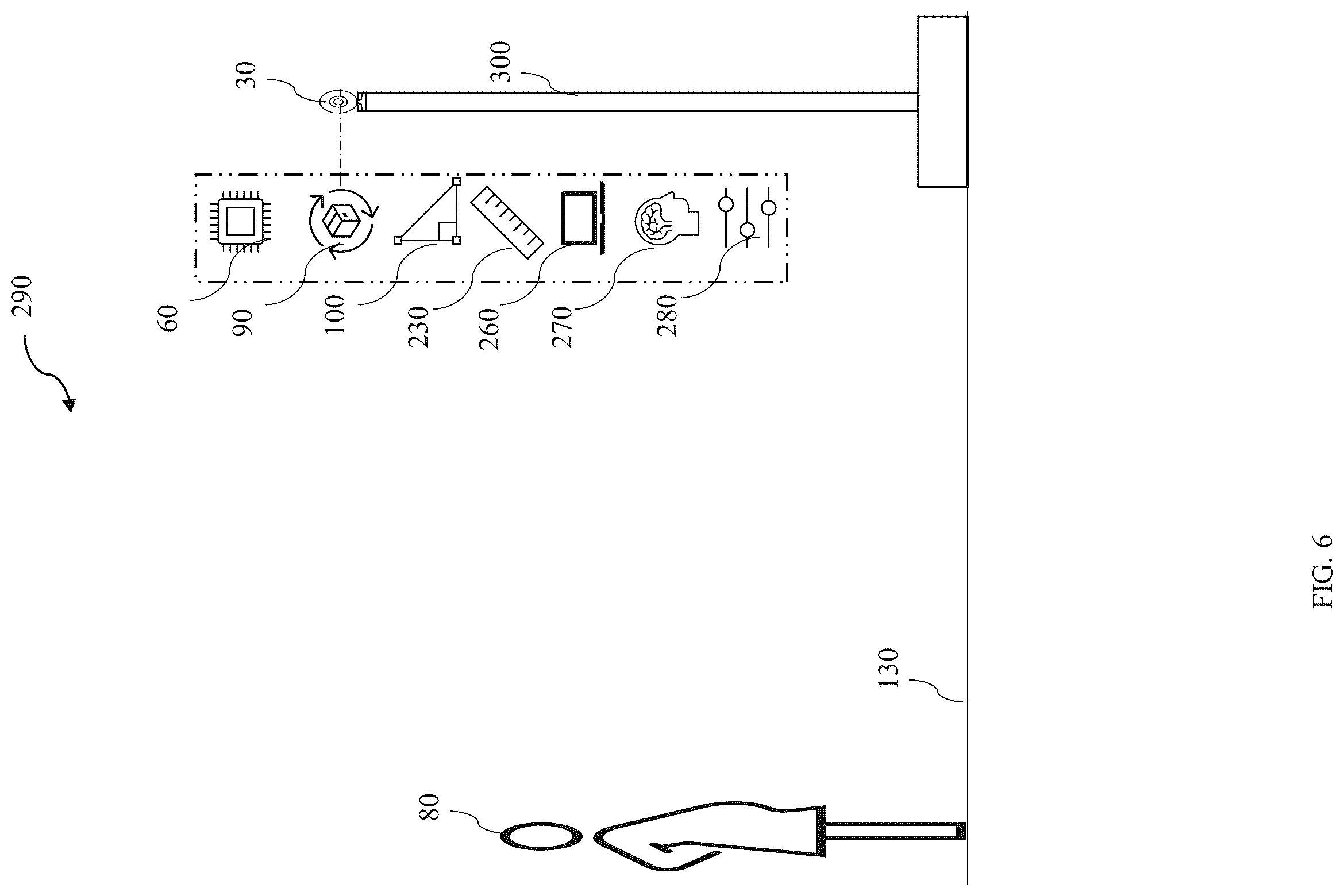 Patent US12591907 Figure 6 – System and method to detect a gaze at an object by utilizing an image sensor