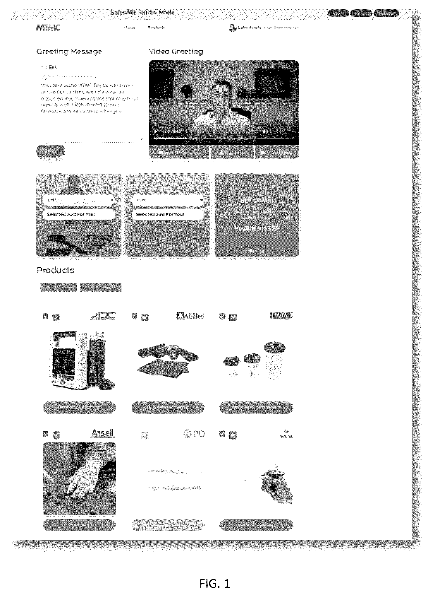 Patent US12591910 — Digital sales experience platform — Figure 1