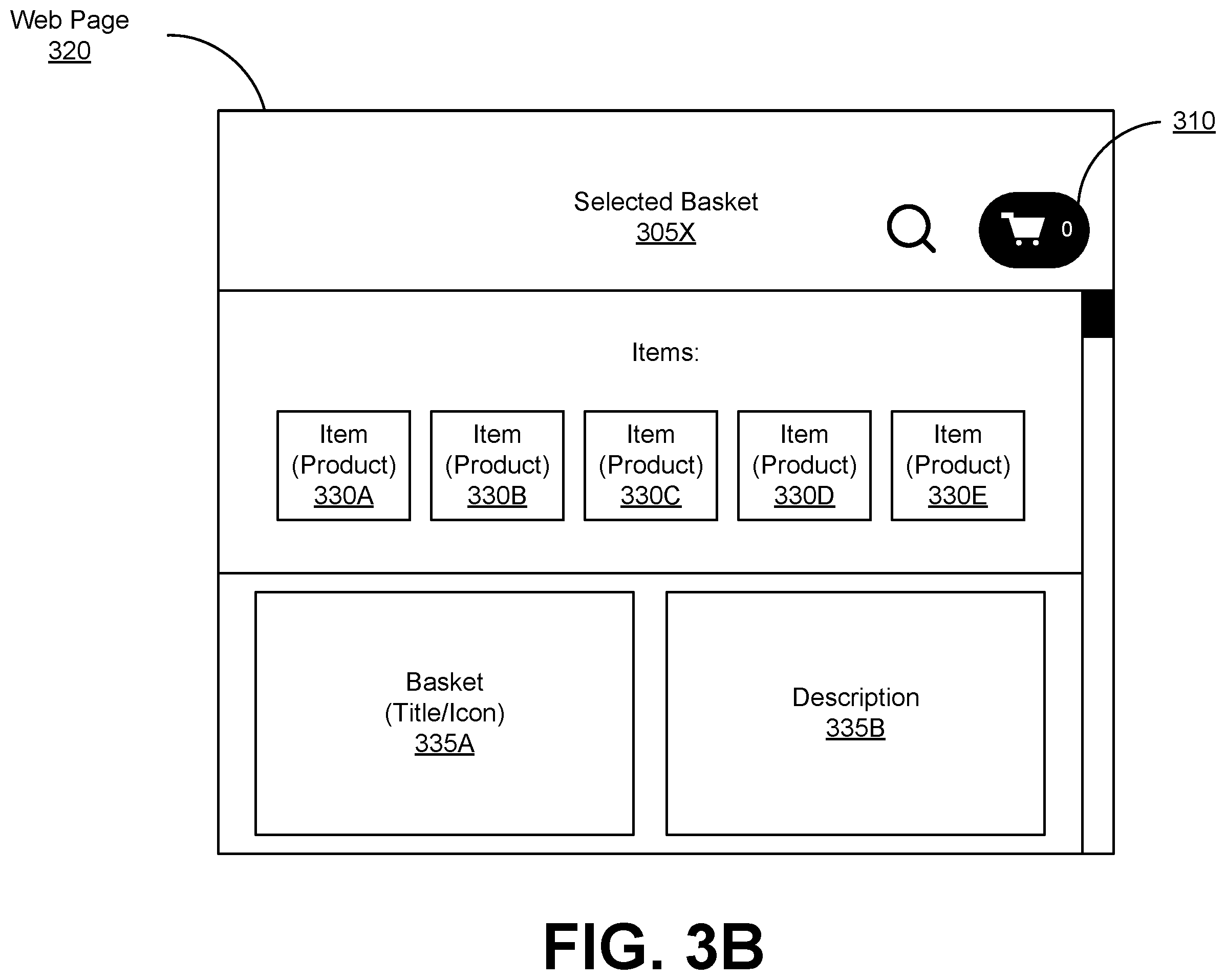 Patent US12591918 Figure 5 – Automatically generating baskets of items to be recommended to users of an online system