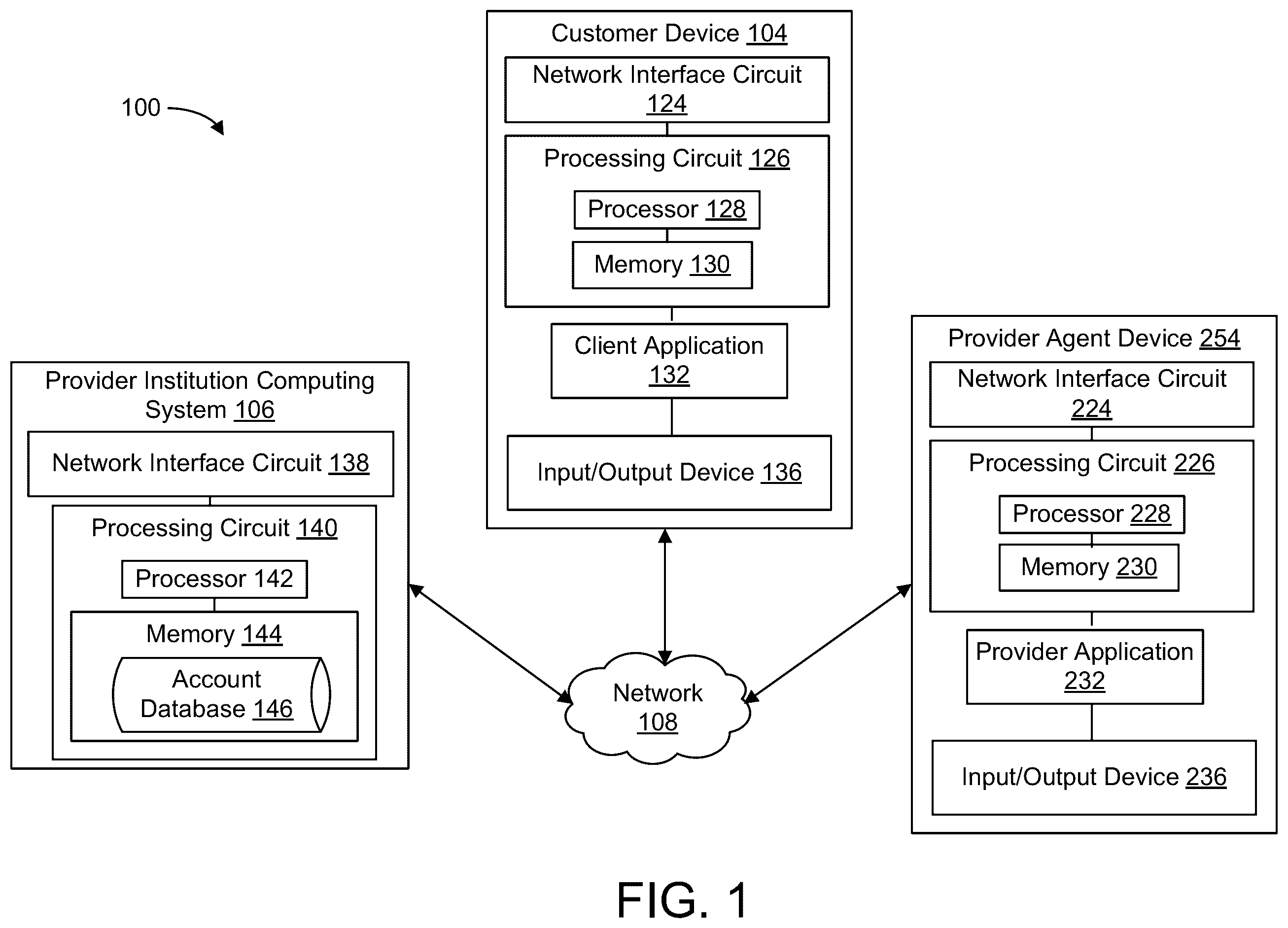 Patent US12591928 Figure 1 – Digital banker application system