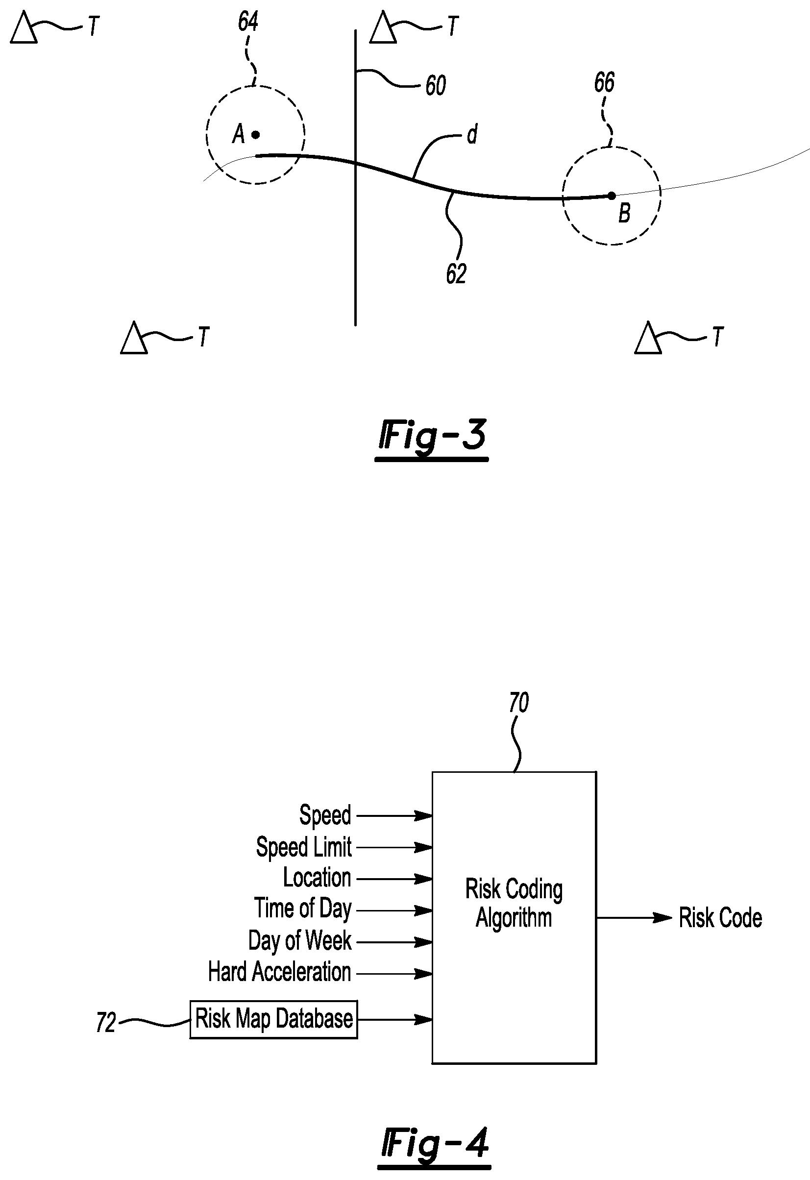 Patent US12591934 Figure 3 – Recording and reporting of driving characteristics using wireless mobile device