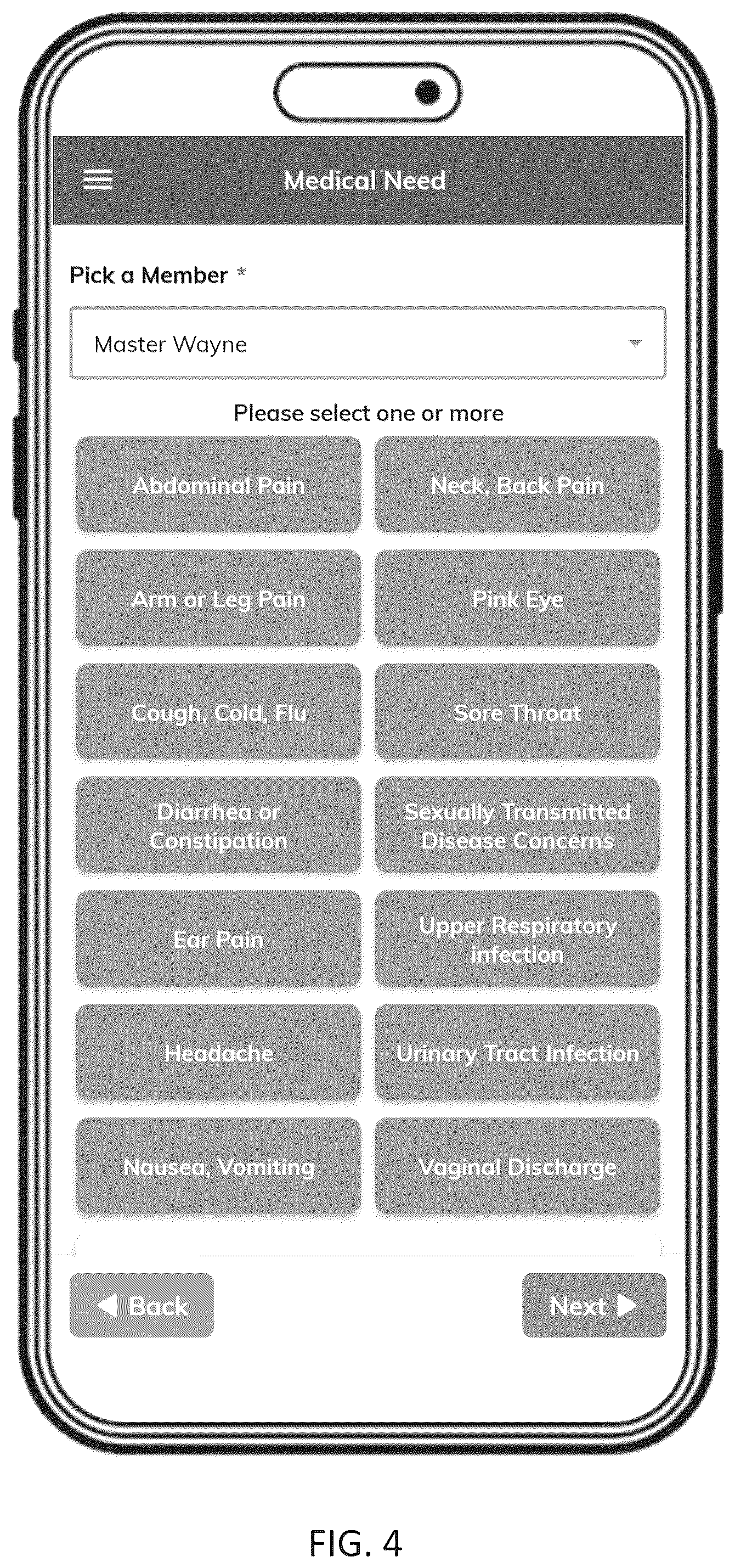 Patent US12591937 Figure 4 – Integrated data and predictive outputs for small business healthcare solutions