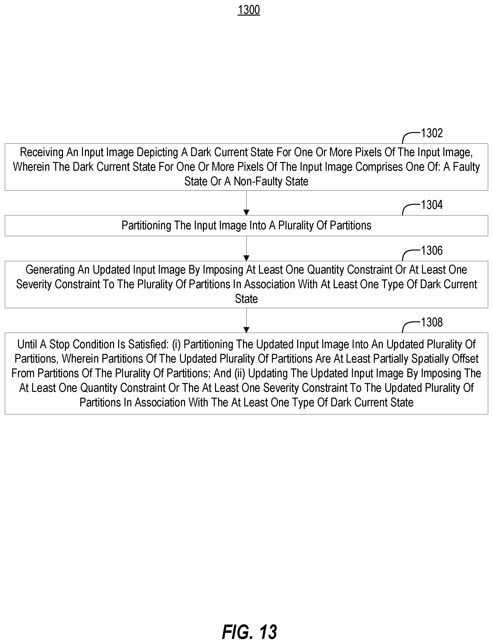 Patent US12591955 Figure 13 – Systems and methods for generating dynamic dark current images
