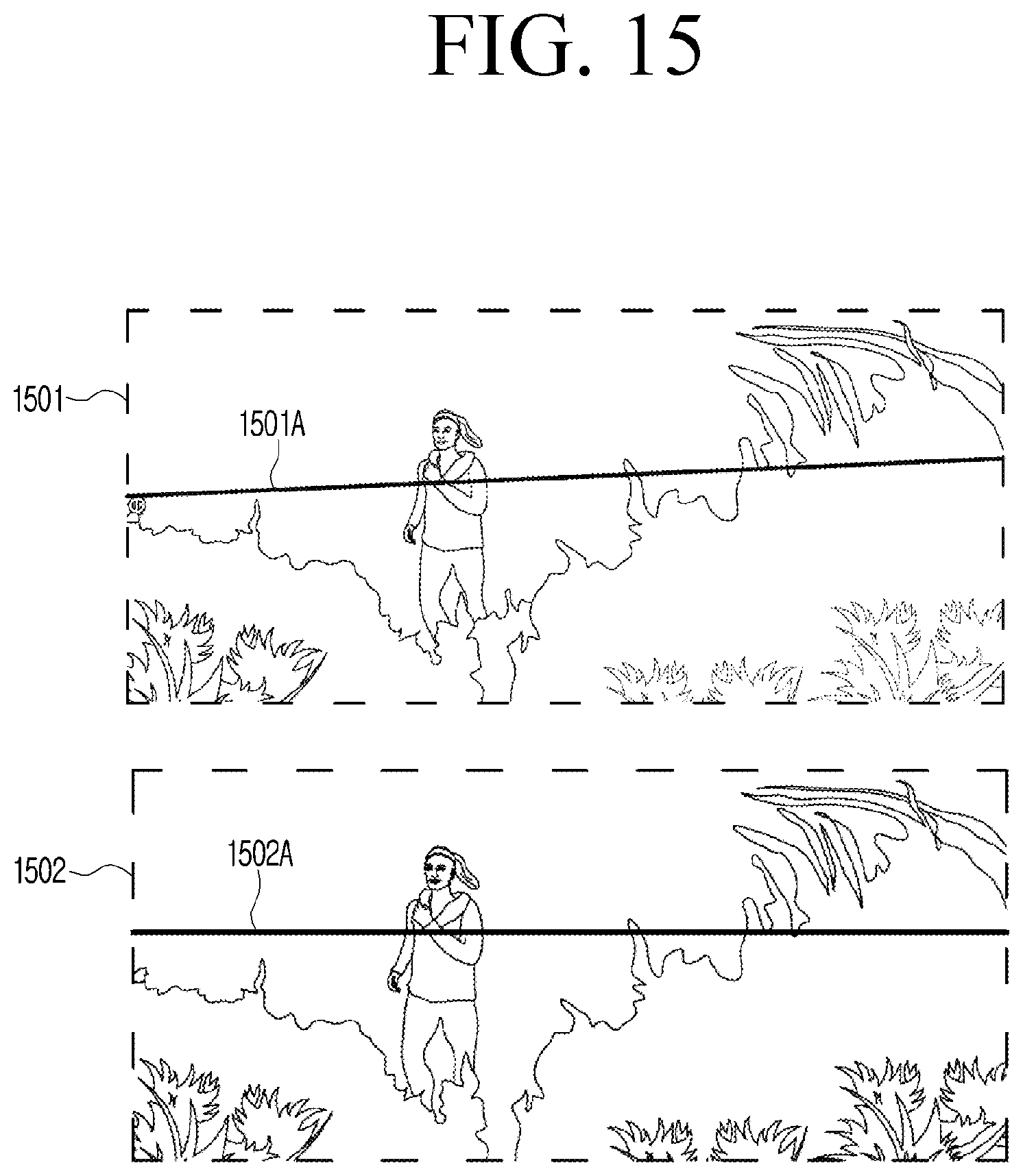 Patent US12591957 Figure 17 – Method and electronic device for tilt correction of video
