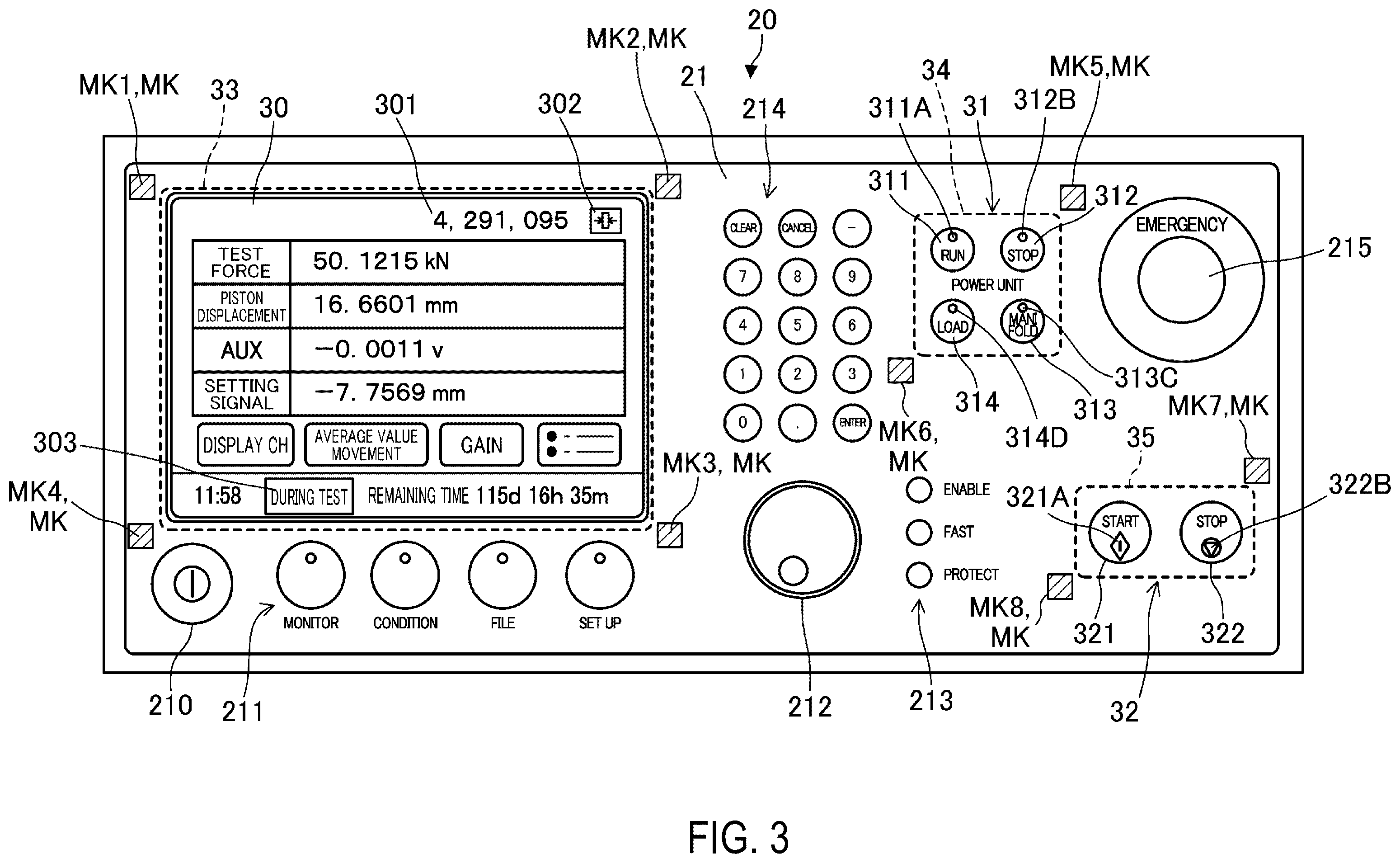 Patent US12591961 Figure 3 – Monitoring device and monitoring system