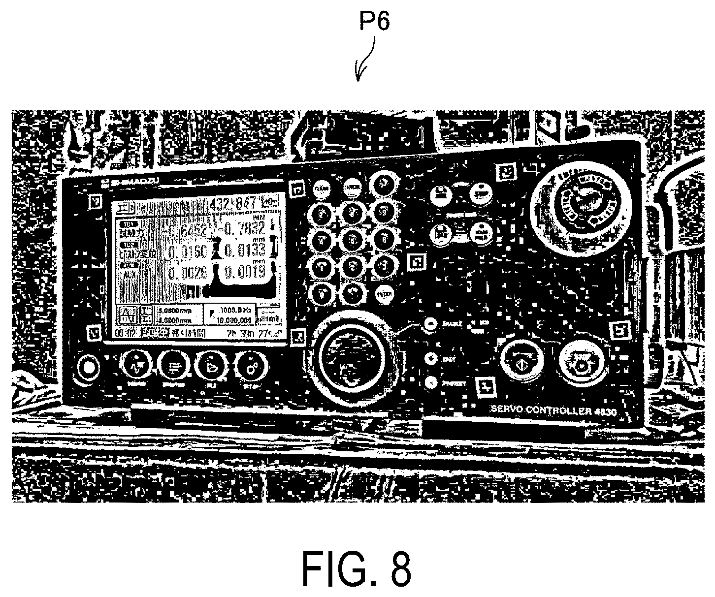 Patent US12591961 Figure 8 – Monitoring device and monitoring system