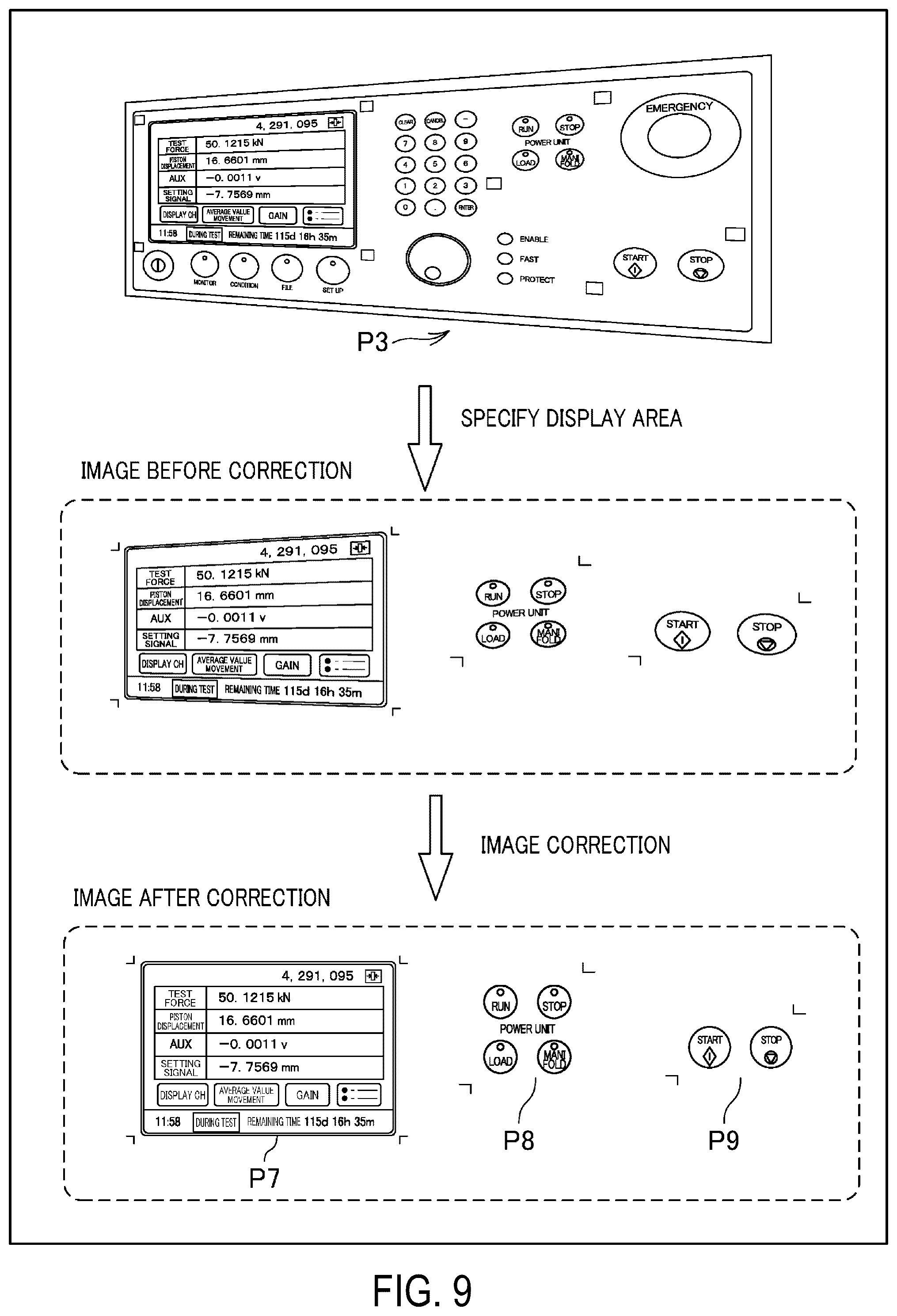 Patent US12591961 Figure 9 – Monitoring device and monitoring system