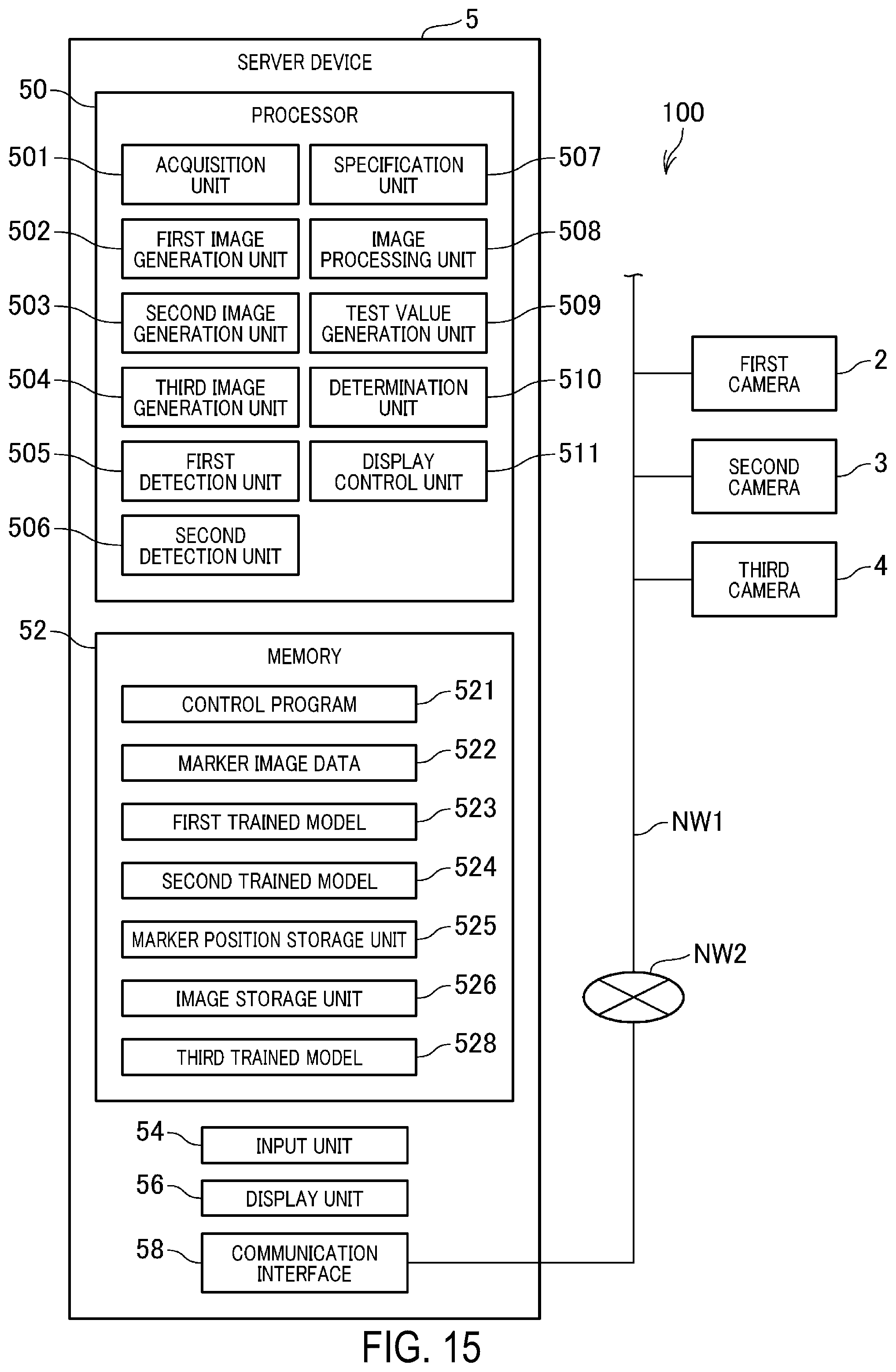 Patent US12591961 Figure 15 – Monitoring device and monitoring system