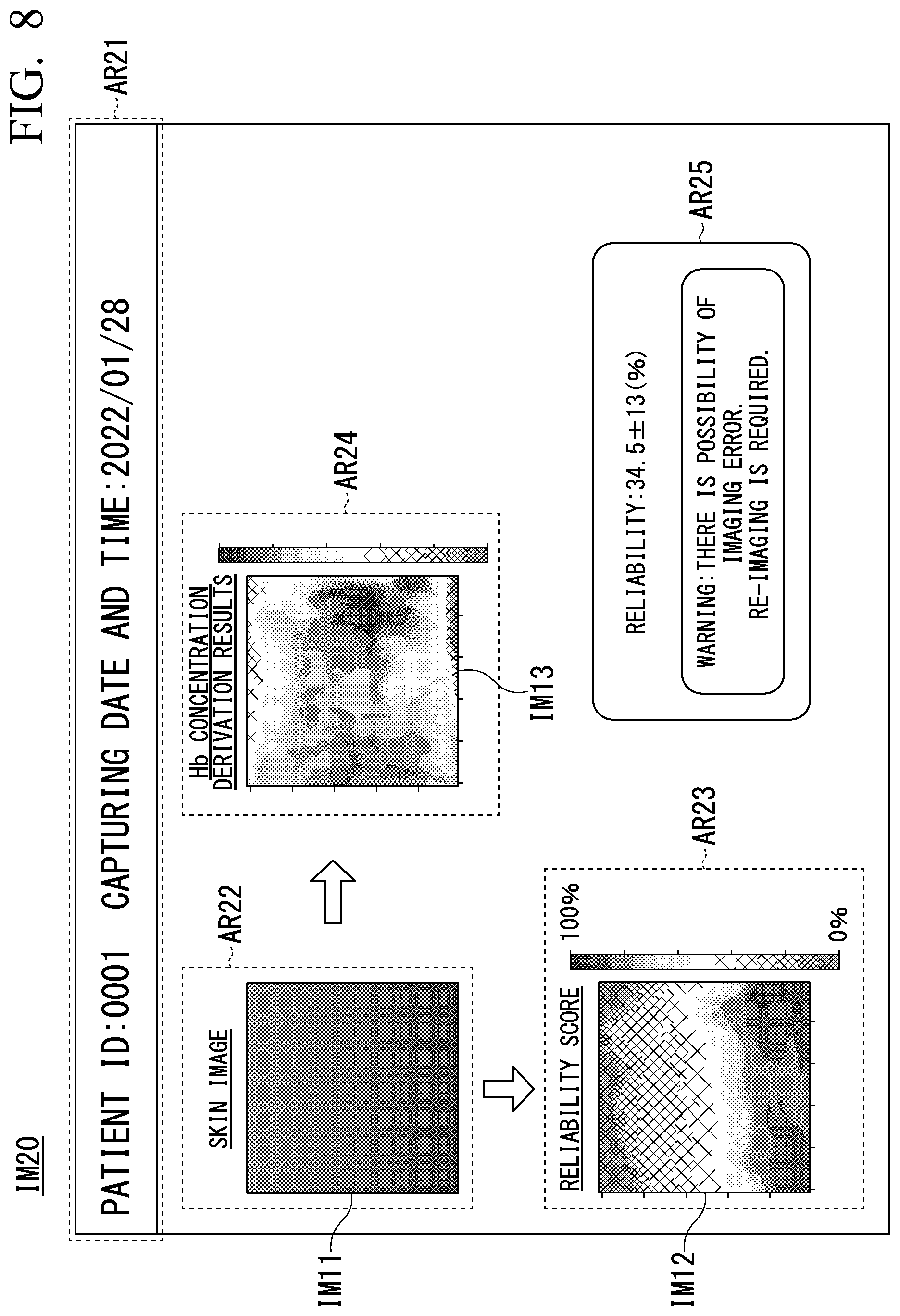 Patent US12591969 Figure 7 – Medical information processing apparatus, method and non-transitory computer-readable storage medium to acquire biometric data regarding skin image and to continuously monitor internal body component without using special equipment