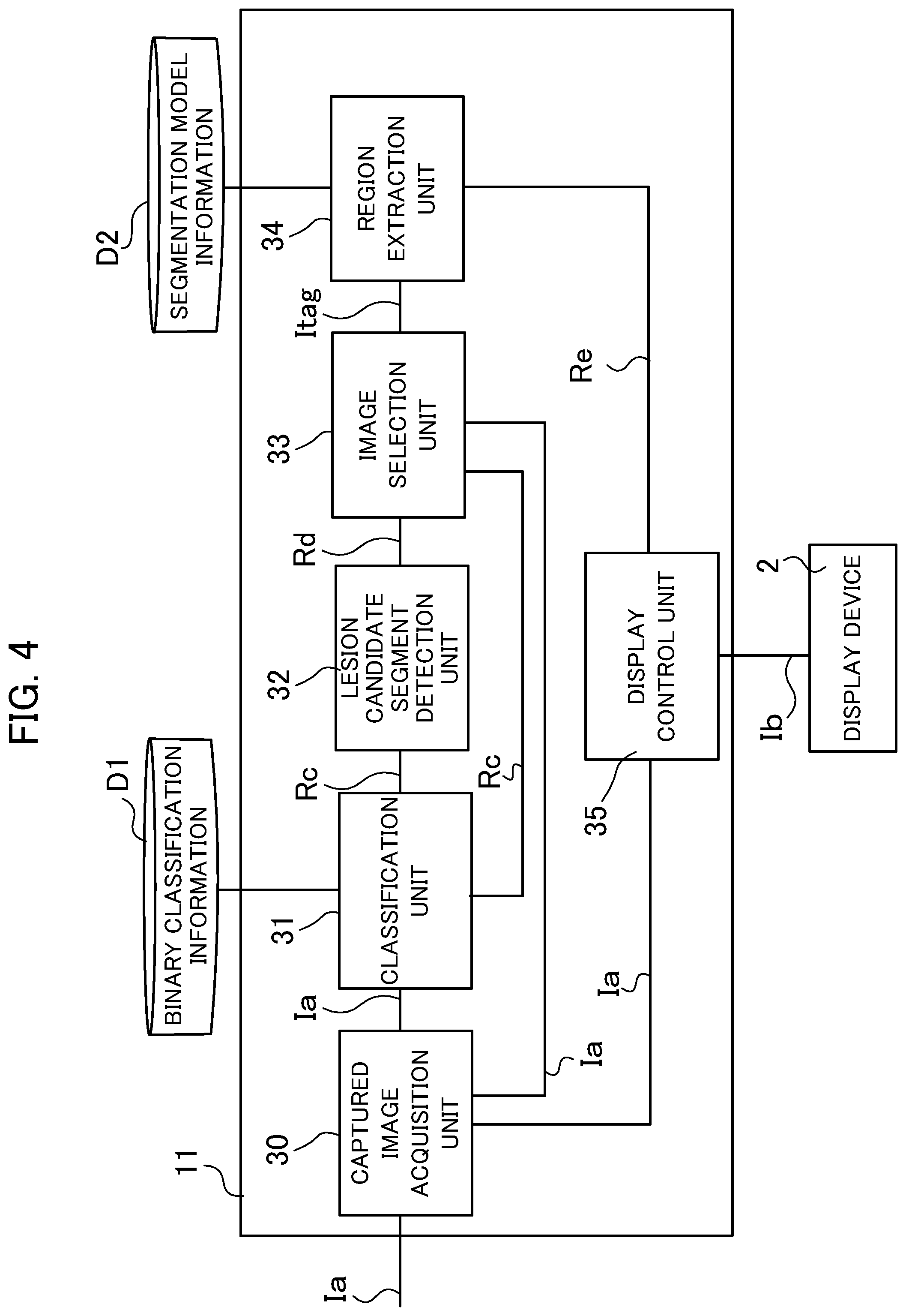 Patent US12591975 Figure 4 – Image processing device, image processing method, and storage medium