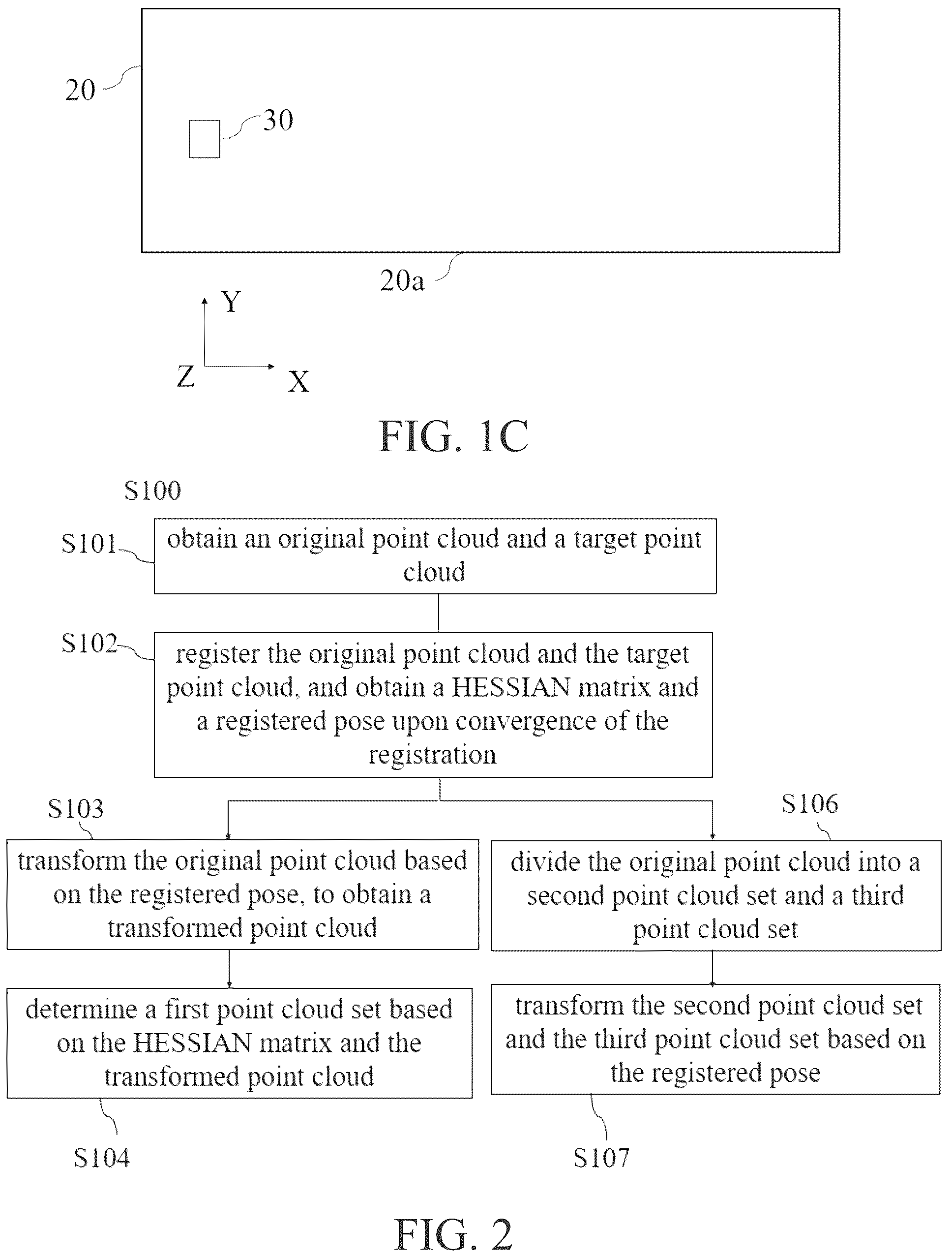 Patent US12591985 Figure 2 – Point cloud registration state determination based on directional weighting