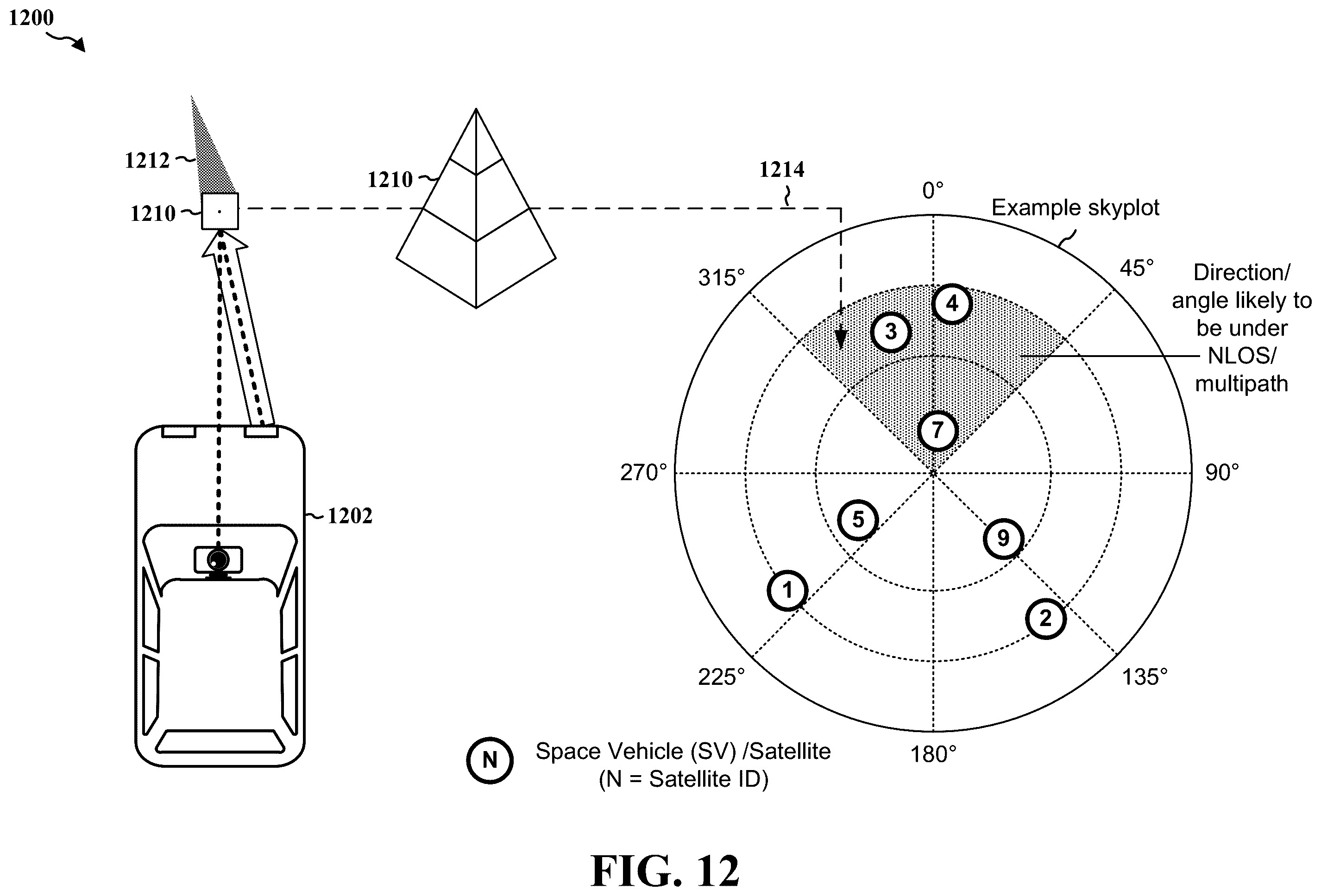 Patent US12591994 Figure 12 – Using light and shadow in vision-aided precise positioning