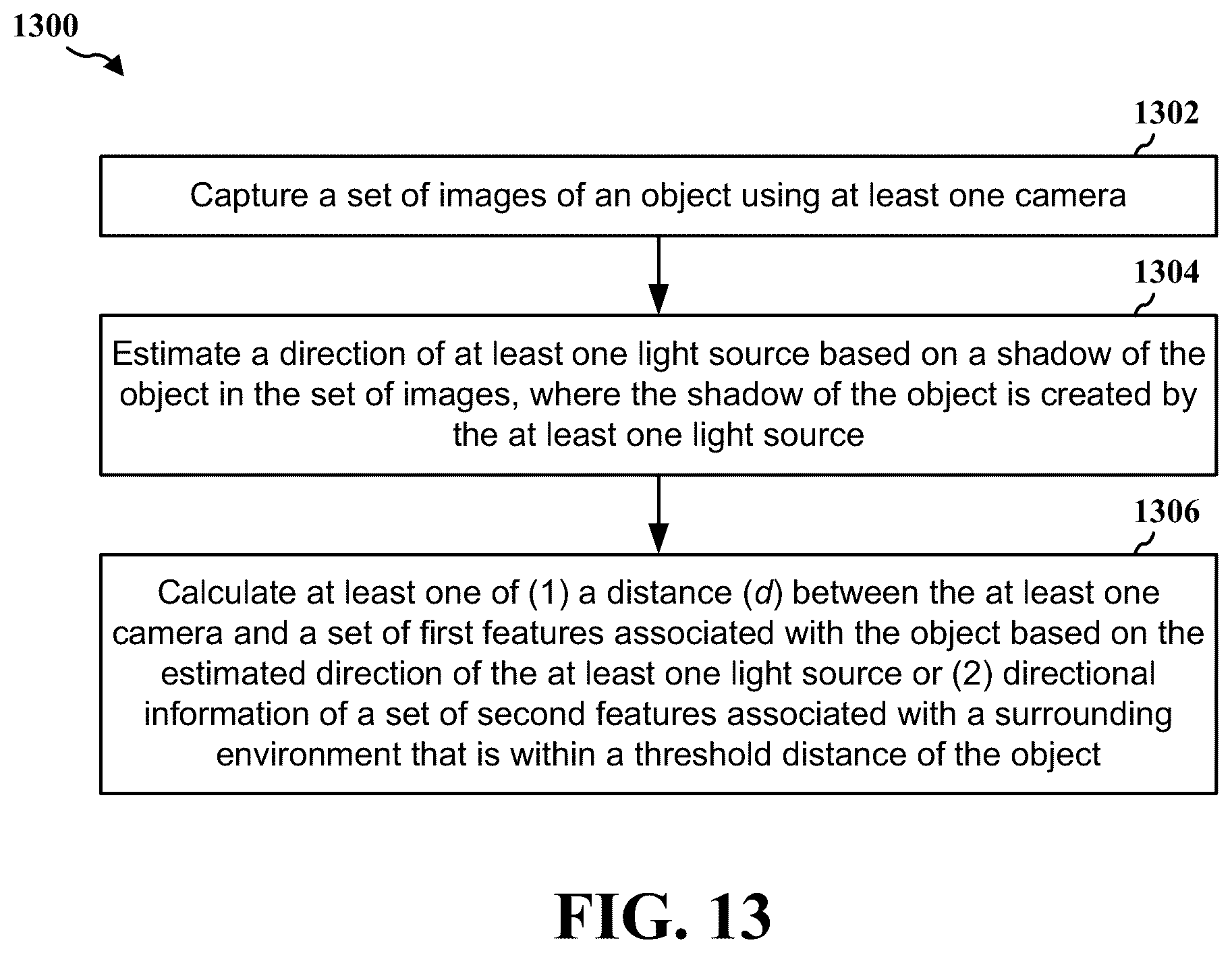 Patent US12591994 Figure 13 – Using light and shadow in vision-aided precise positioning