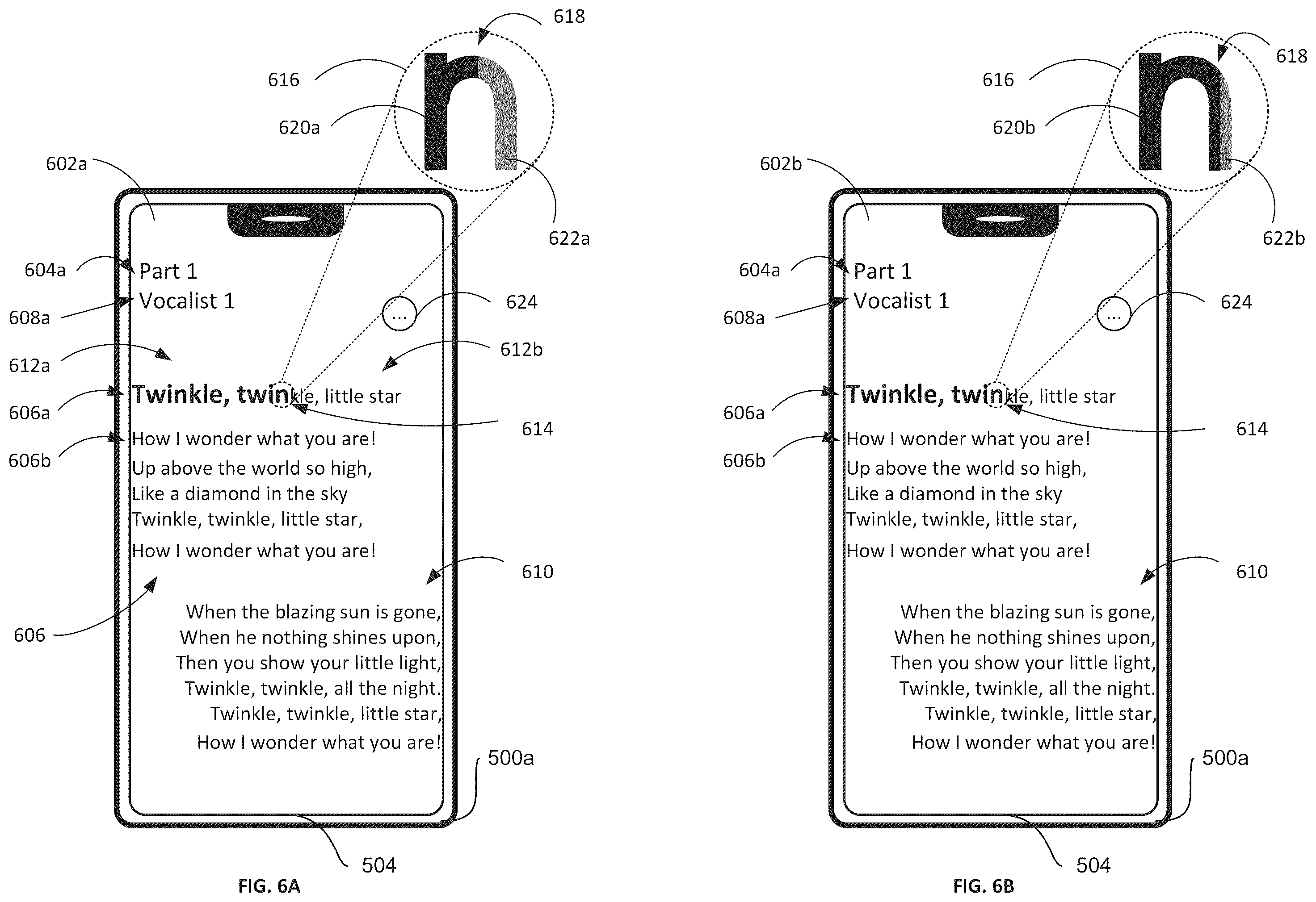 Patent US12592007 Figure 10 – Lyrics and karaoke user interfaces, methods and systems