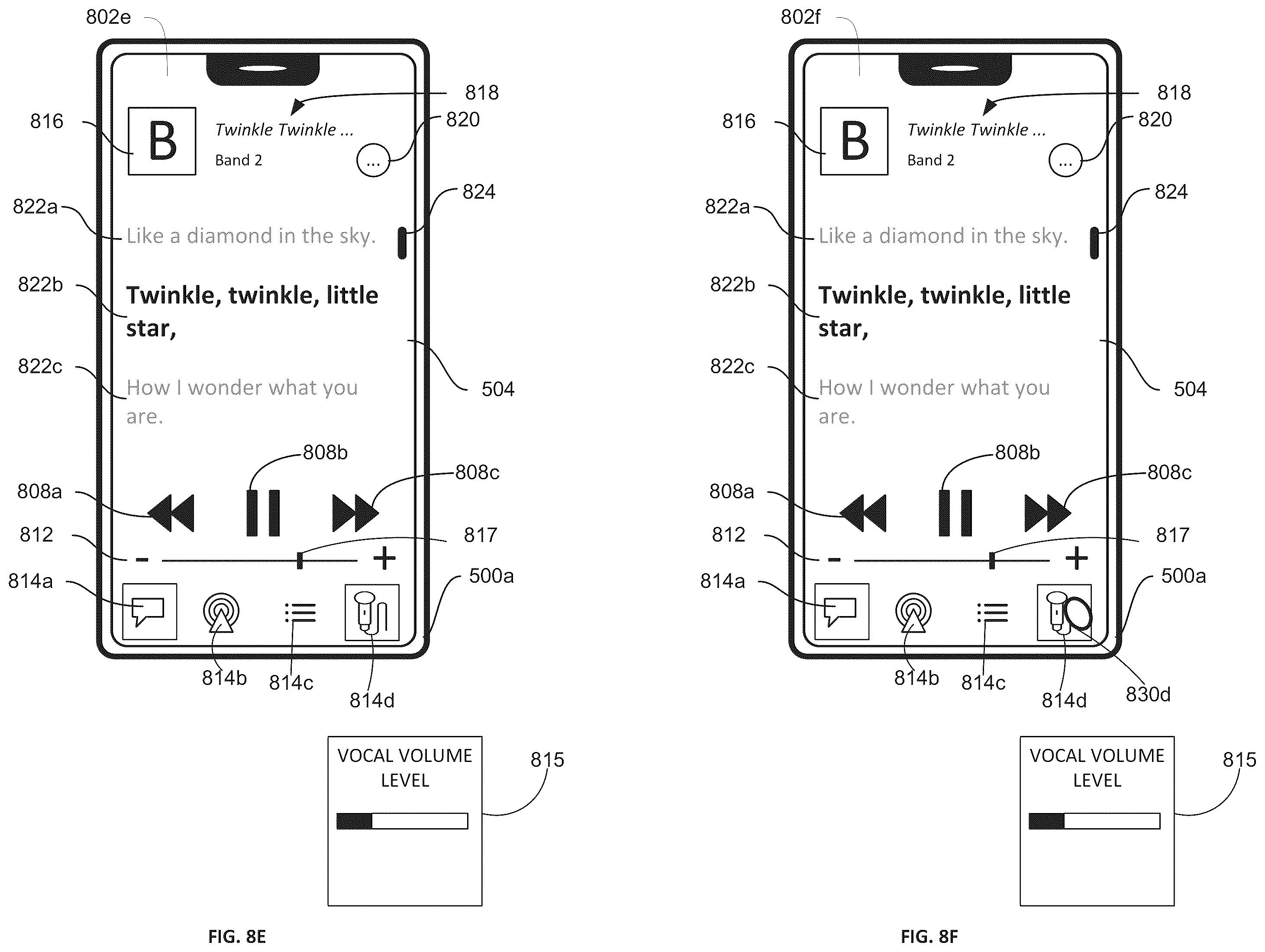 Patent US12592007 Figure 19 – Lyrics and karaoke user interfaces, methods and systems
