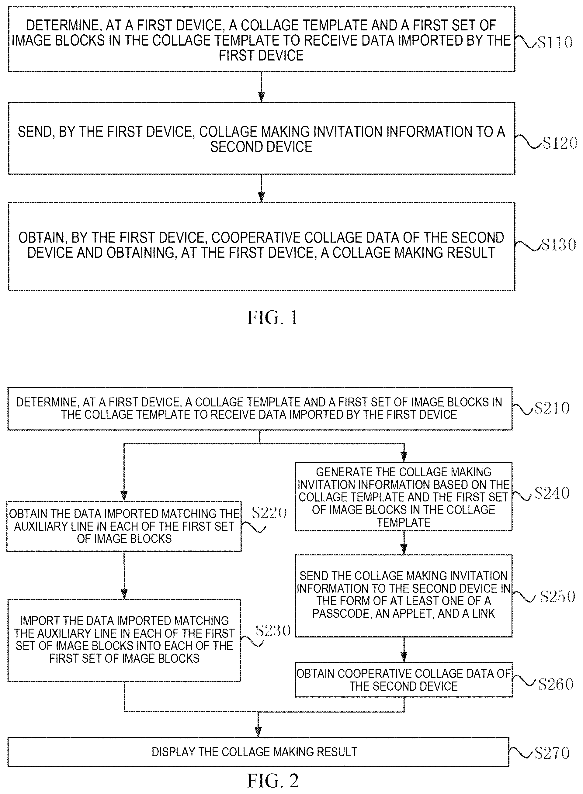 Patent US12592012 Figure 1 – Method, apparatus, electronic device and readable medium for collage making