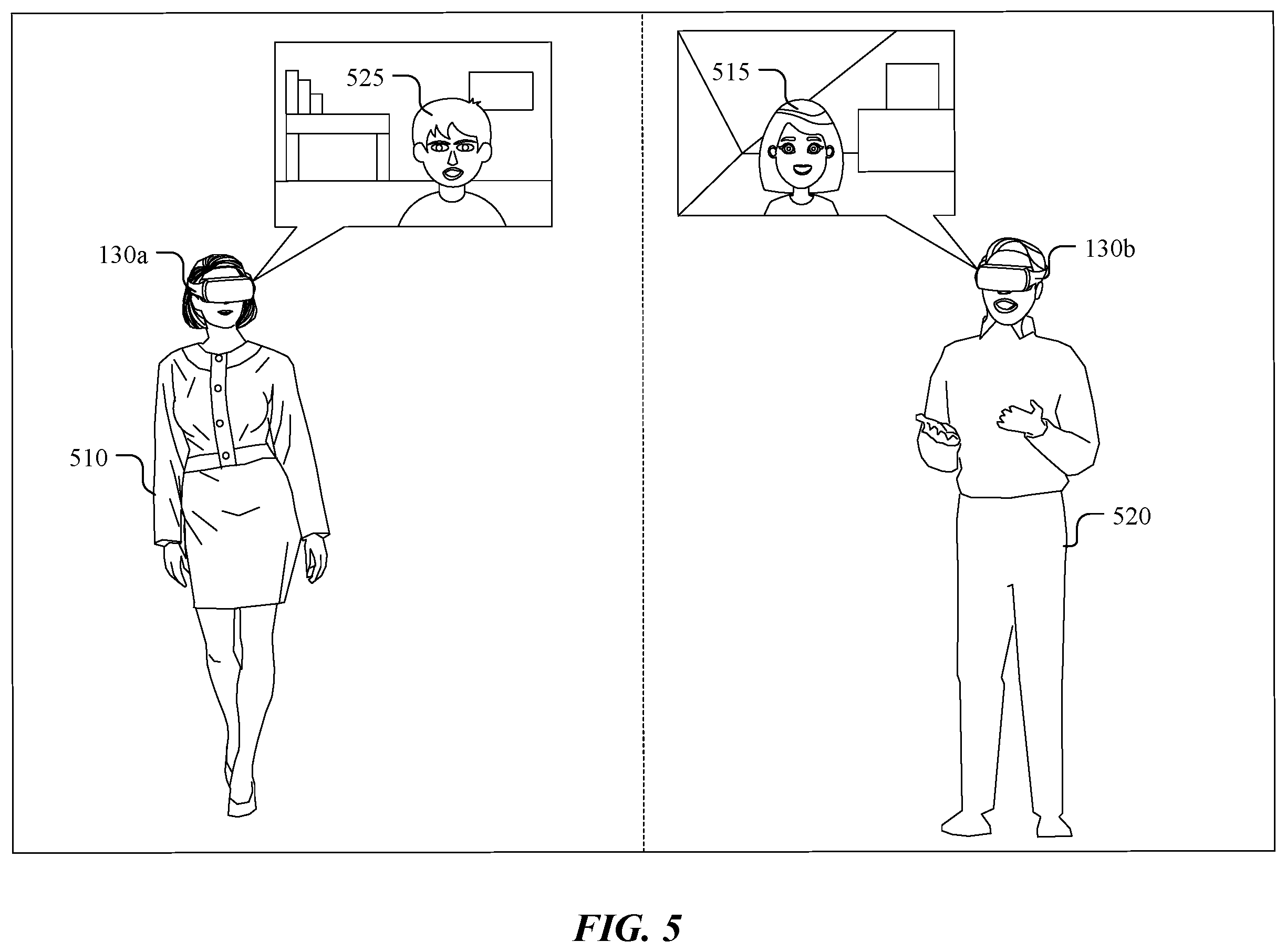 Patent US12592017 Figure 5 – Rendering XR avatars based on acoustical features