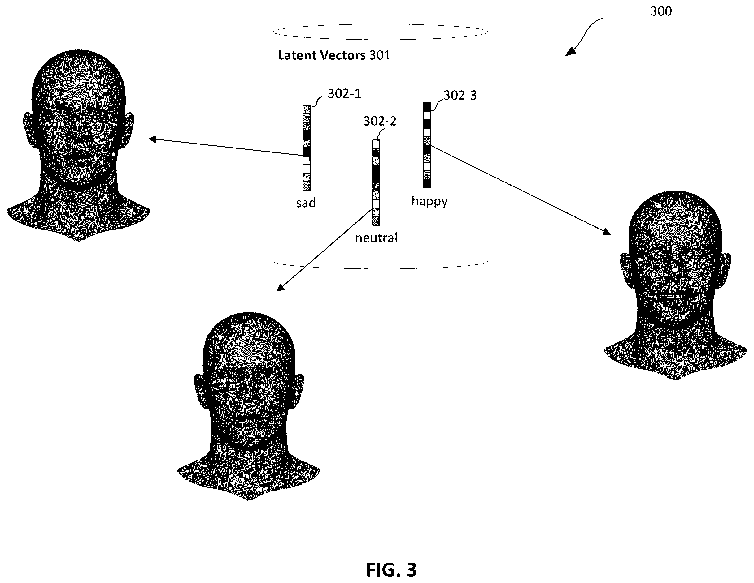 Patent US12592018 Figure 3 – Generating expressive facial animation data from speech audio using speech emotion recognition