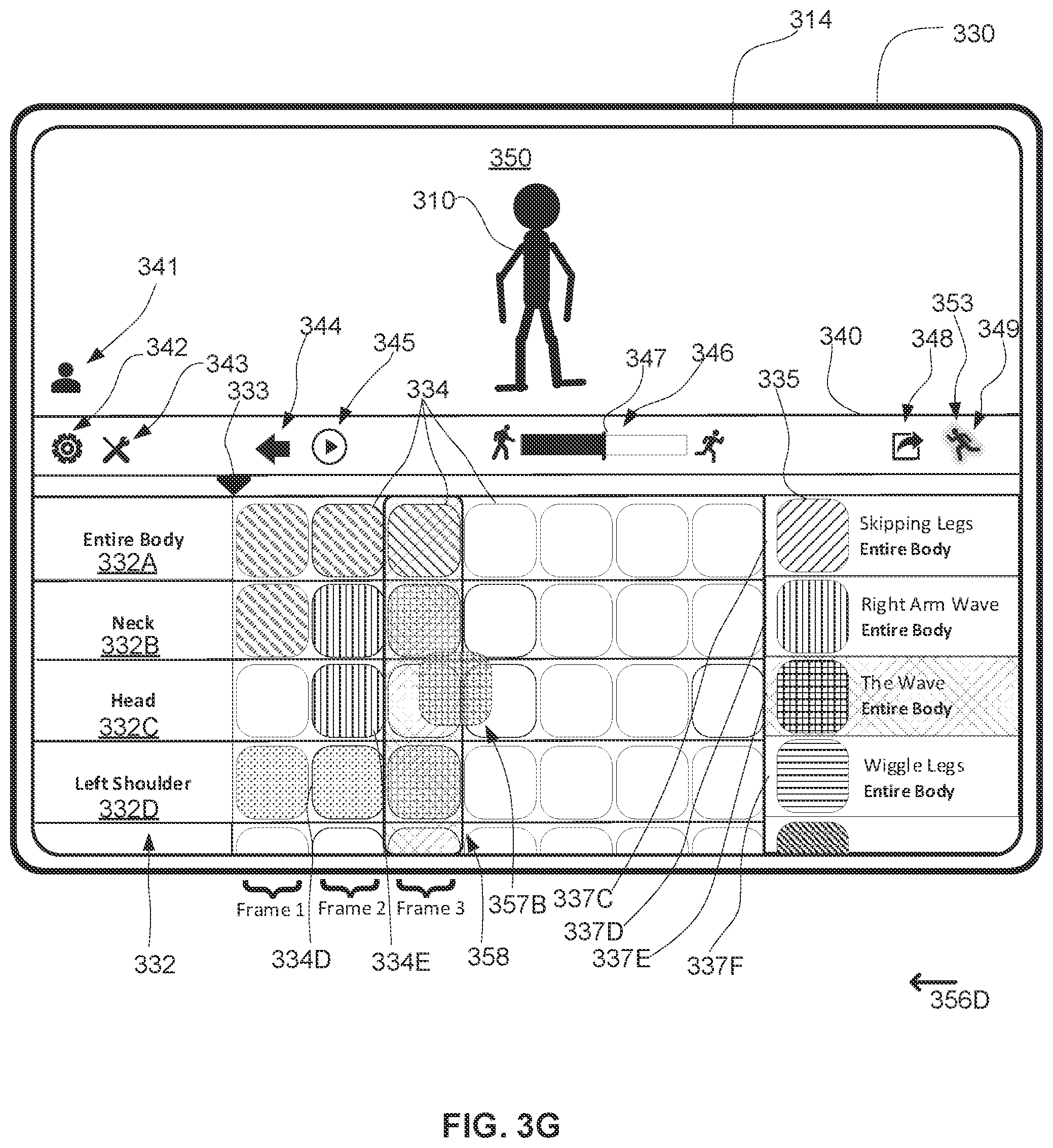 Patent US12592019 Figure 9 – Systems, methods and graphical user interfaces for motion editing and animation applications