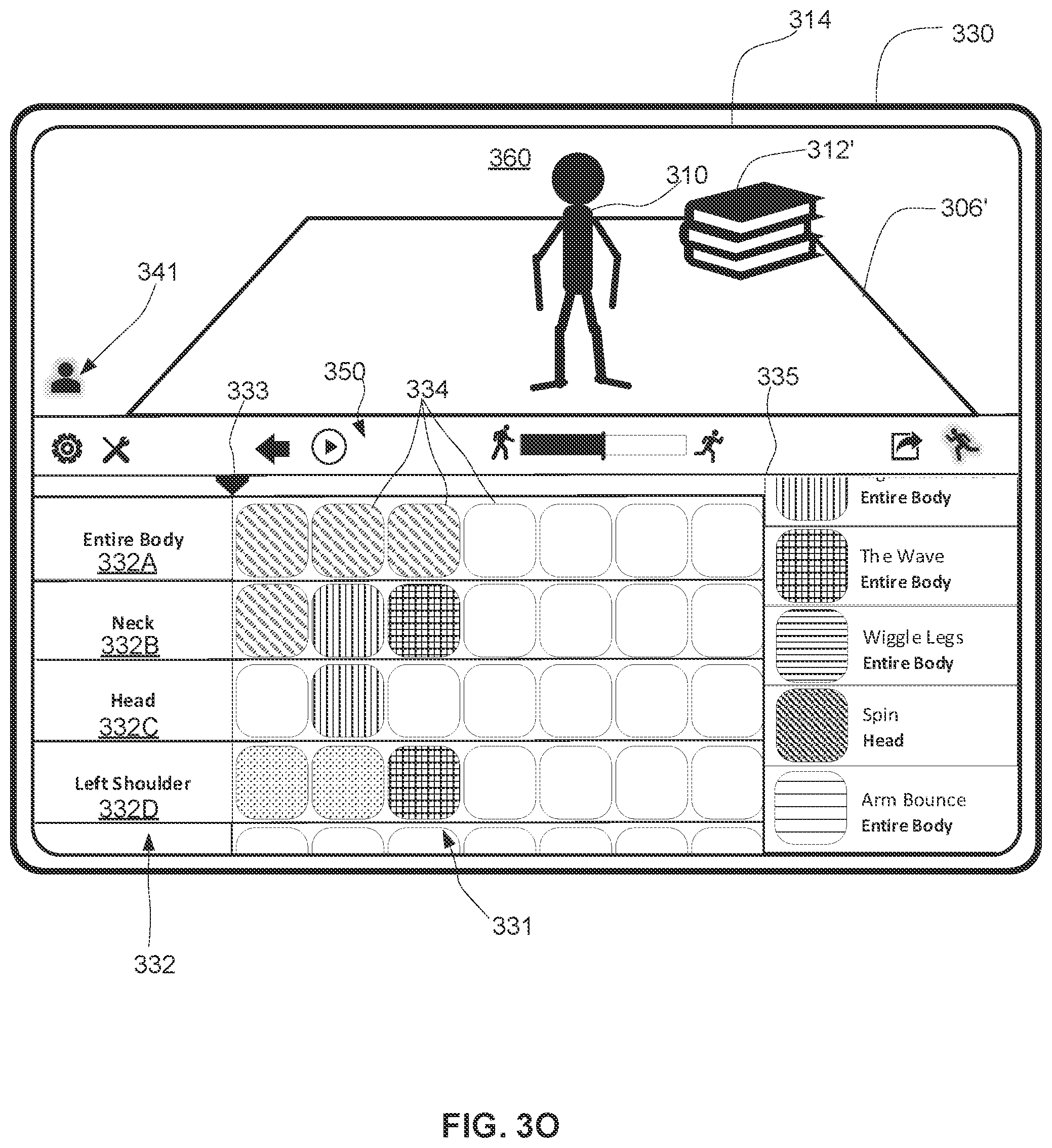 Patent US12592019 Figure 17 – Systems, methods and graphical user interfaces for motion editing and animation applications