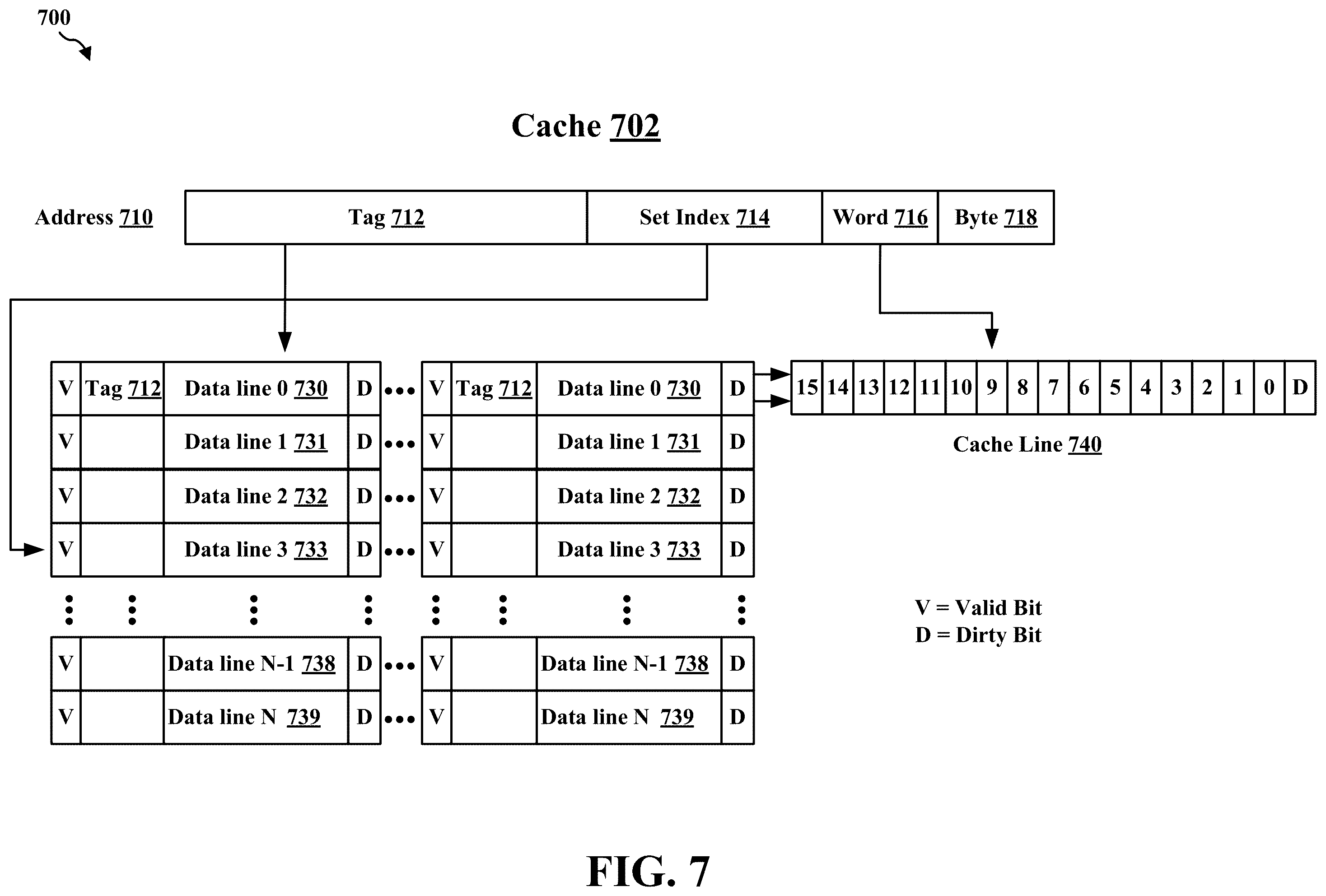Patent US12592022 Figure 7 – Integration cache for three-dimensional (3D) reconstruction