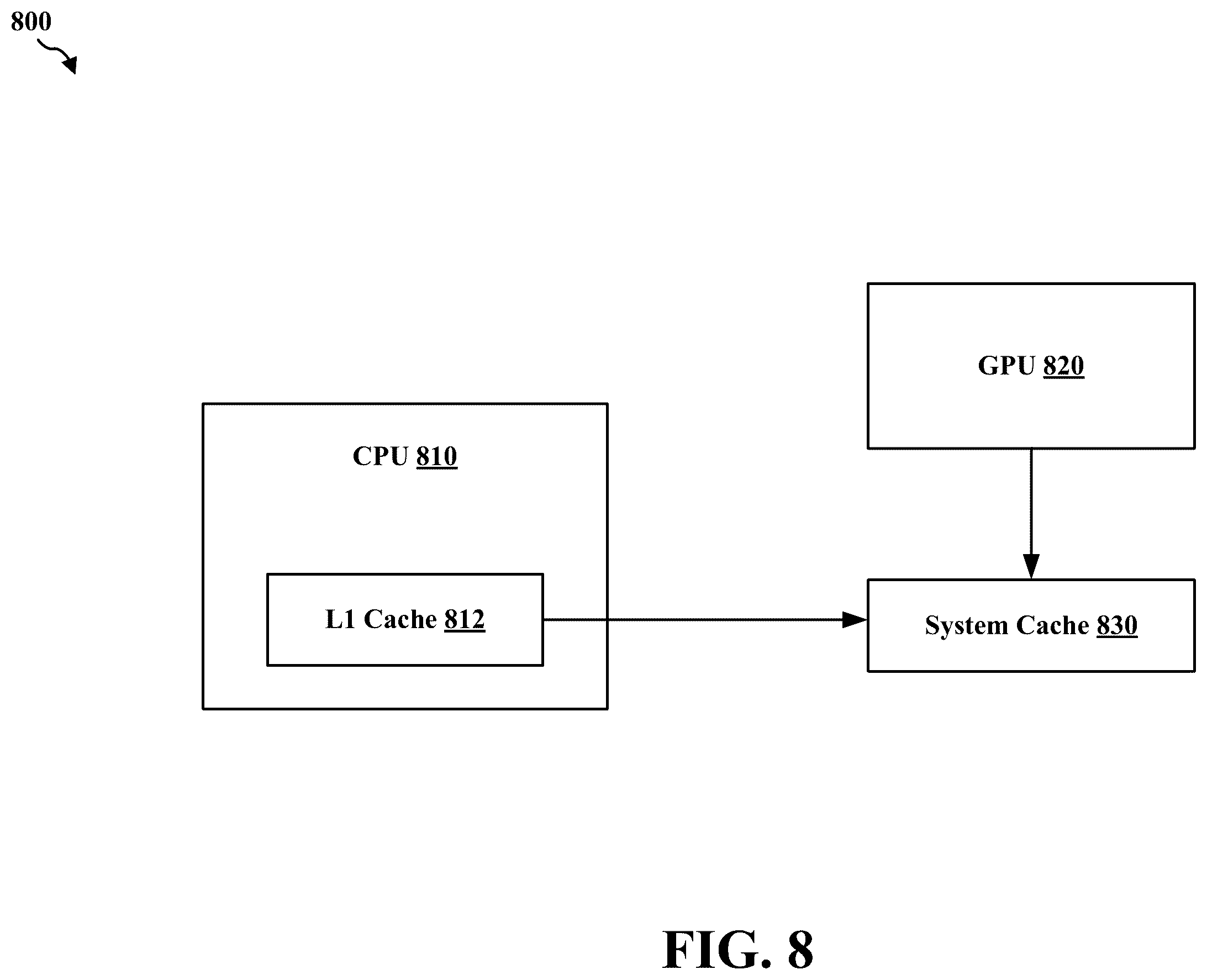 Patent US12592022 Figure 8 – Integration cache for three-dimensional (3D) reconstruction