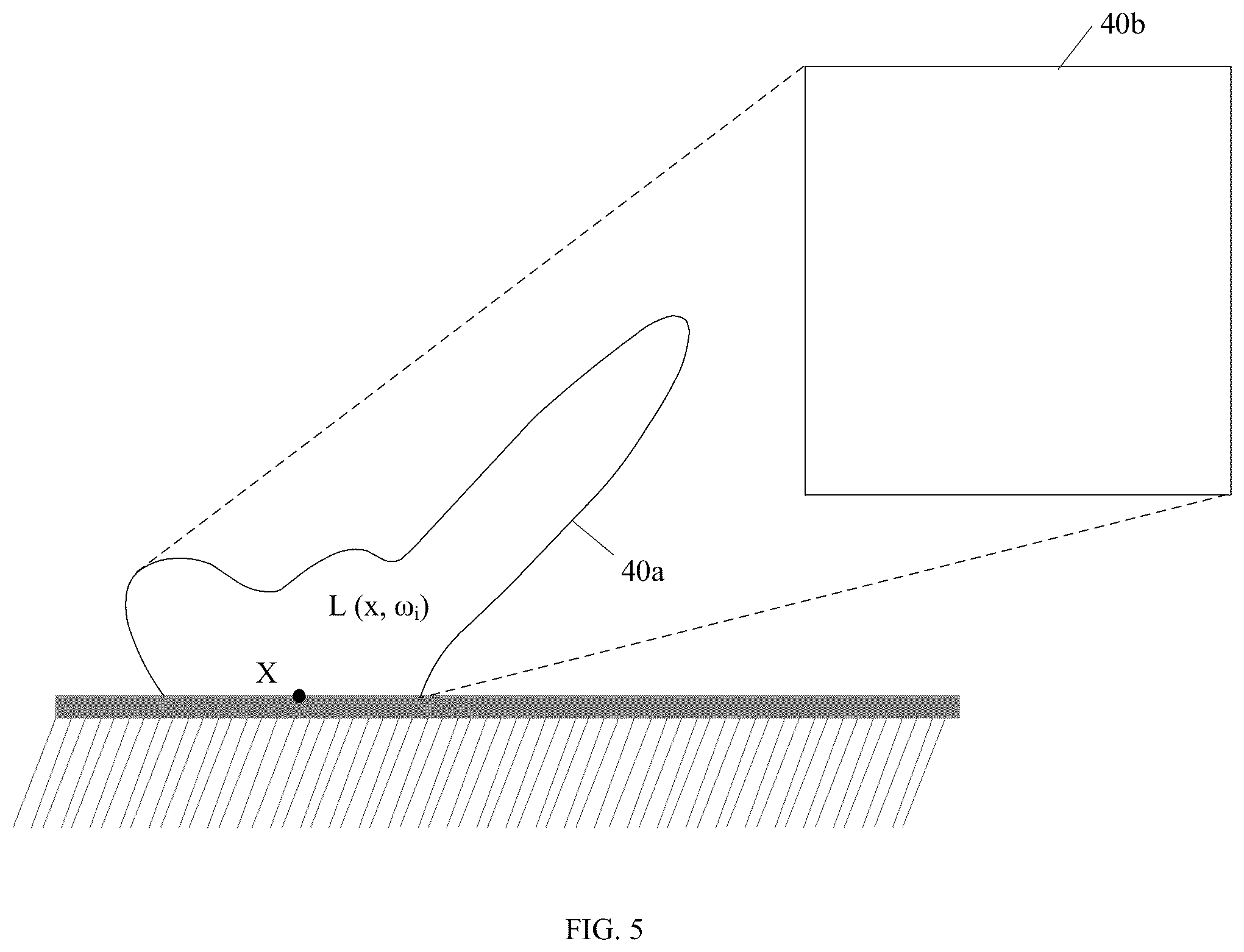 Patent US12592025 Figure 5 – Image rendering based on light baking