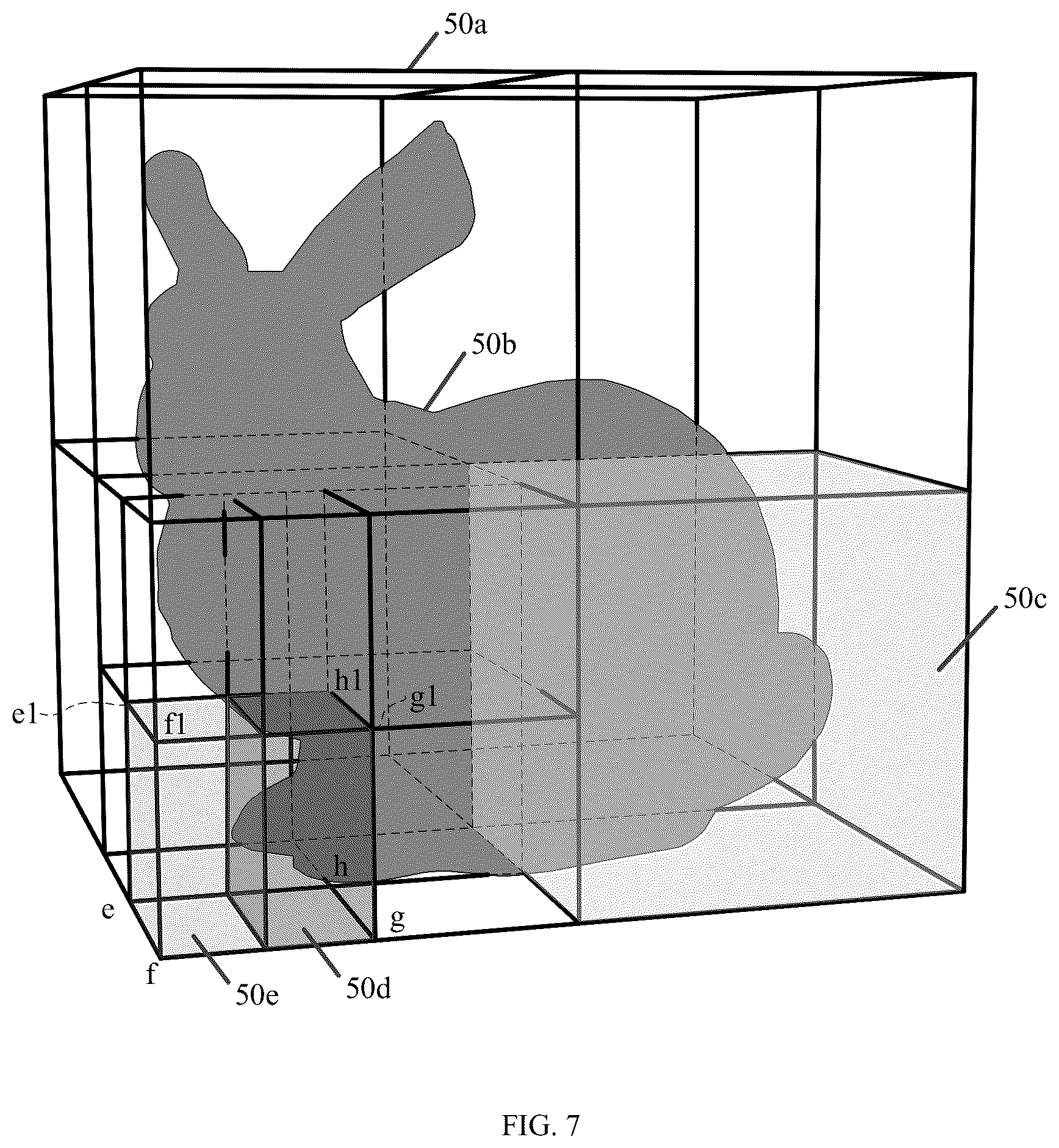 Patent US12592025 Figure 7 – Image rendering based on light baking