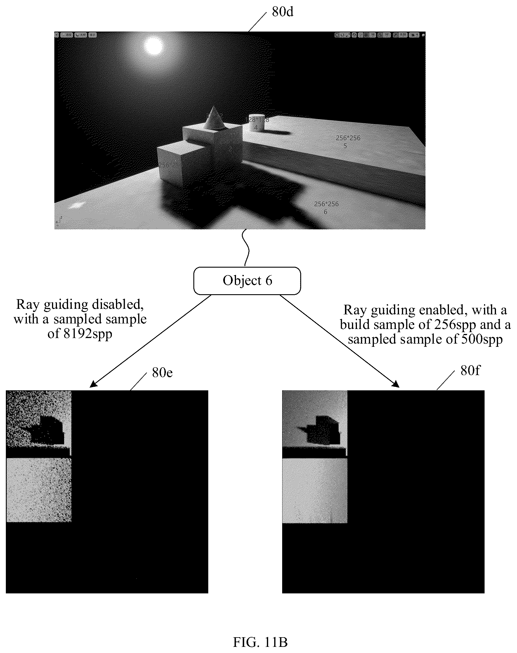 Patent US12592025 Figure 12 – Image rendering based on light baking
