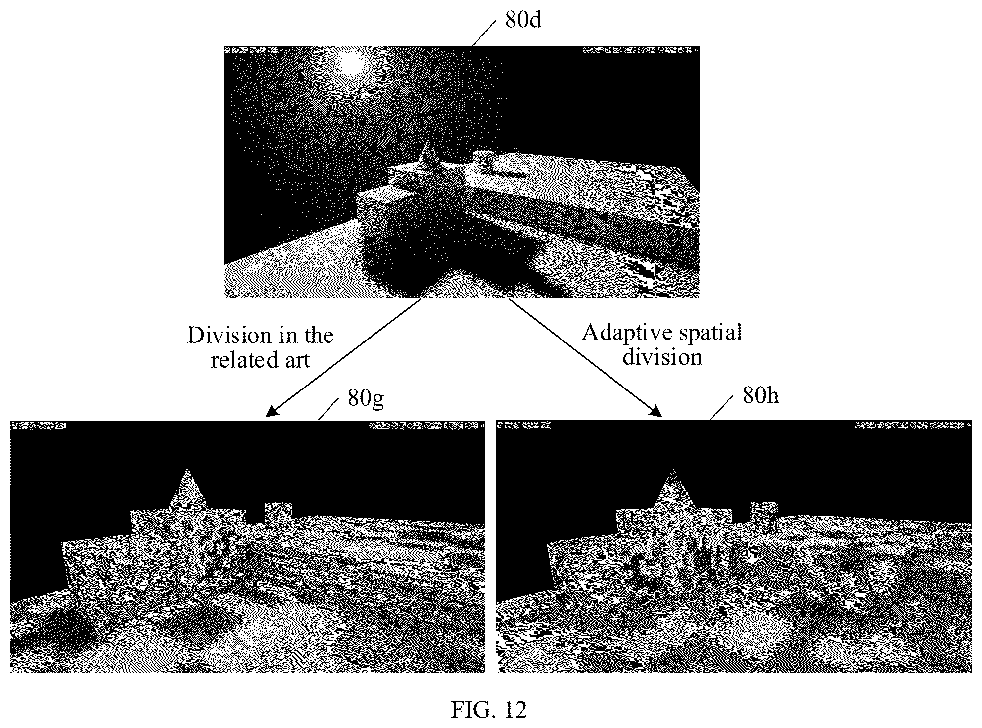 Patent US12592025 Figure 13 – Image rendering based on light baking