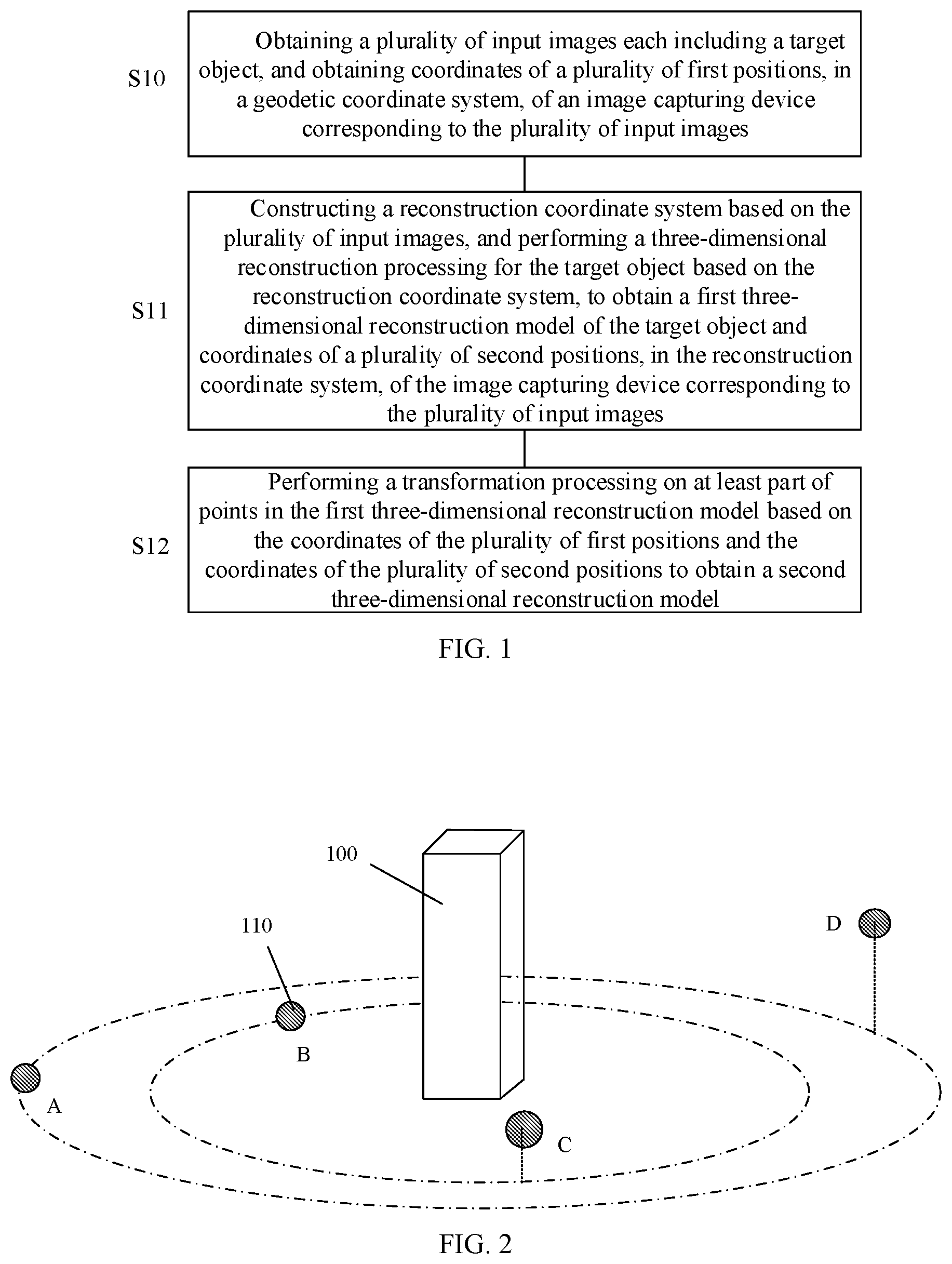 Patent US12592027 Figure 1 – Three-dimensional reconstruction method, three-dimensional reconstruction apparatus and storage medium