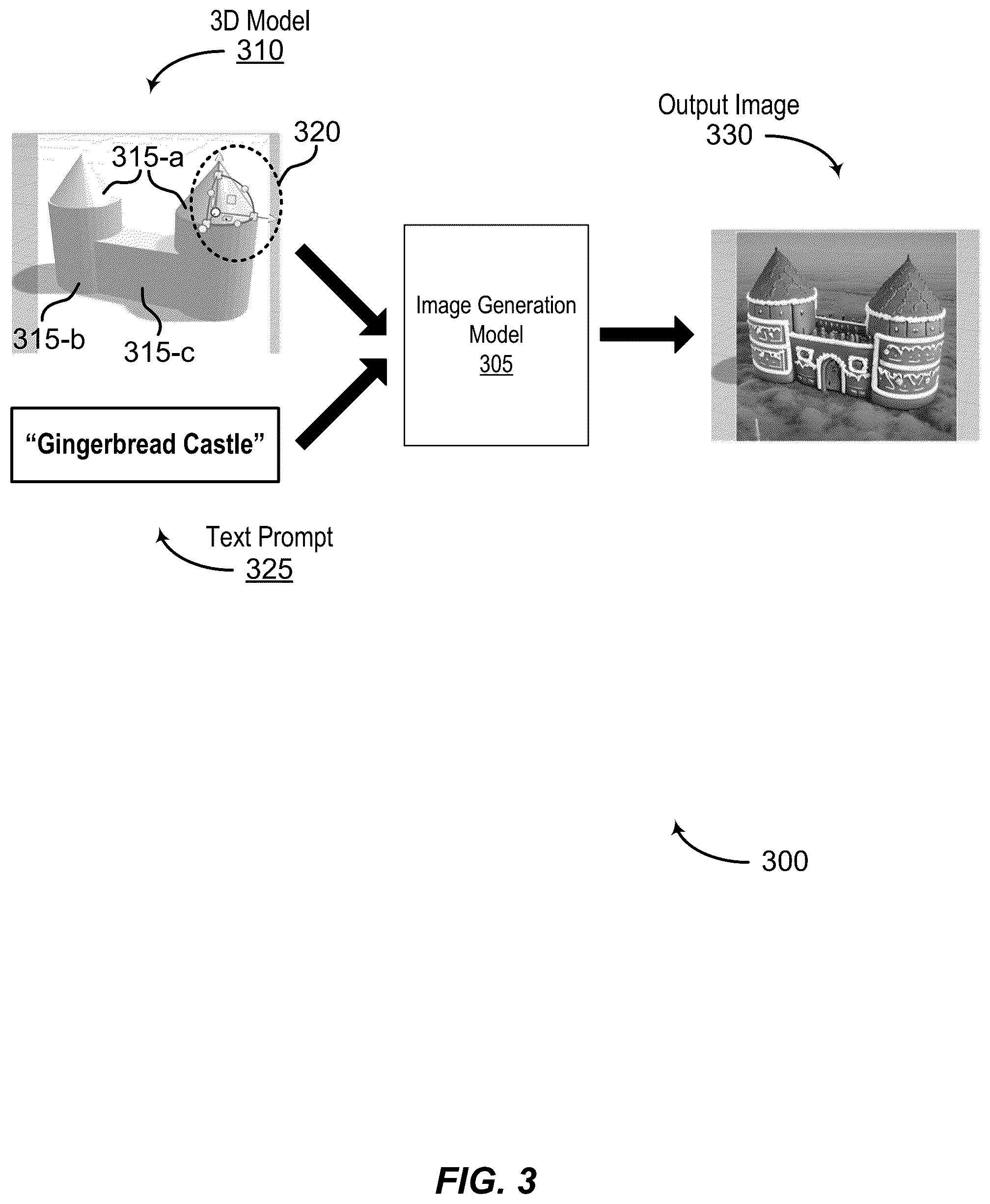 Patent US12592030 Figure 3 – Interactive three-dimension aware text-to-image generation