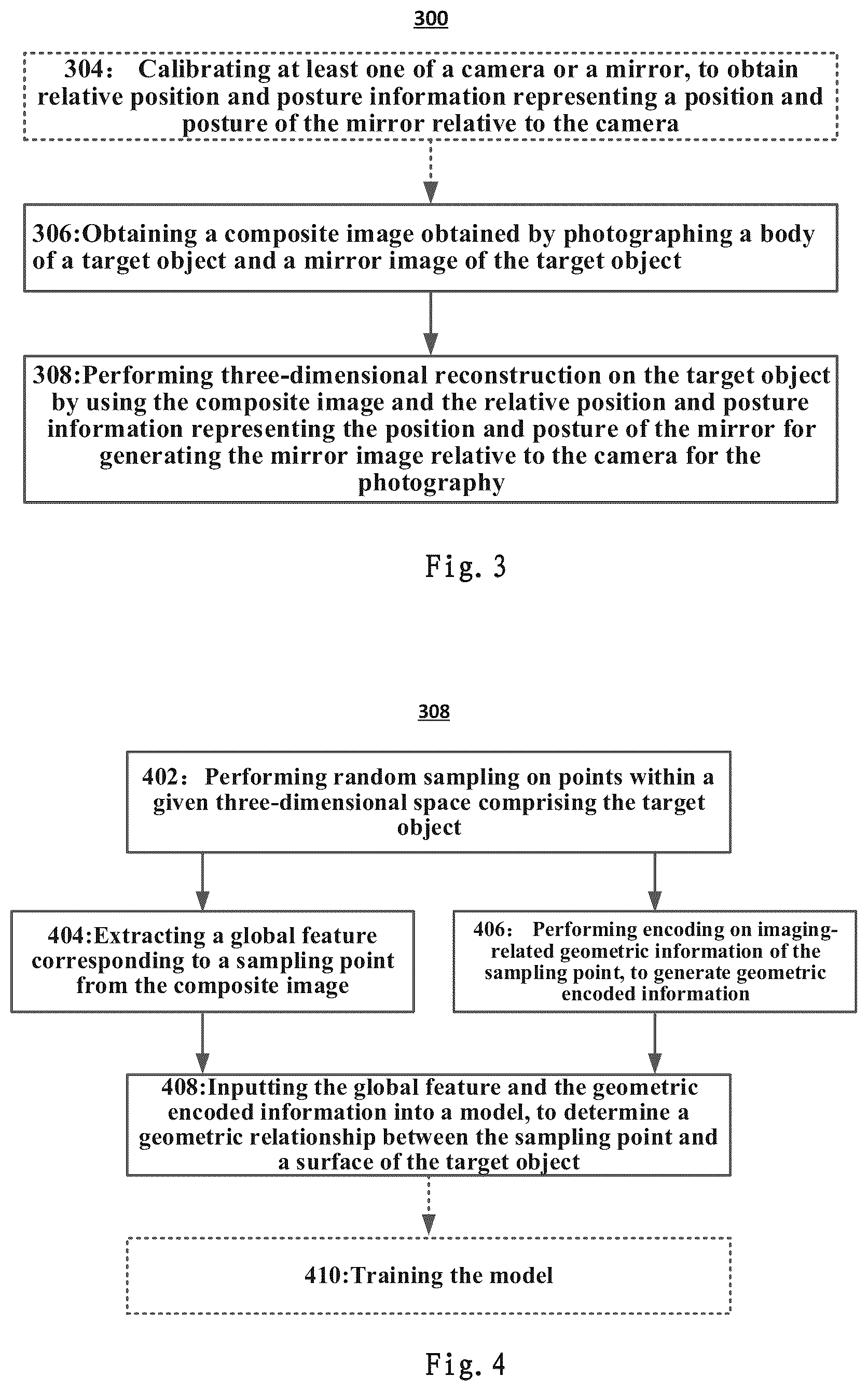 Patent US12592034 Figure 4 – Method and system for three-dimensional reconstruction, and storage medium