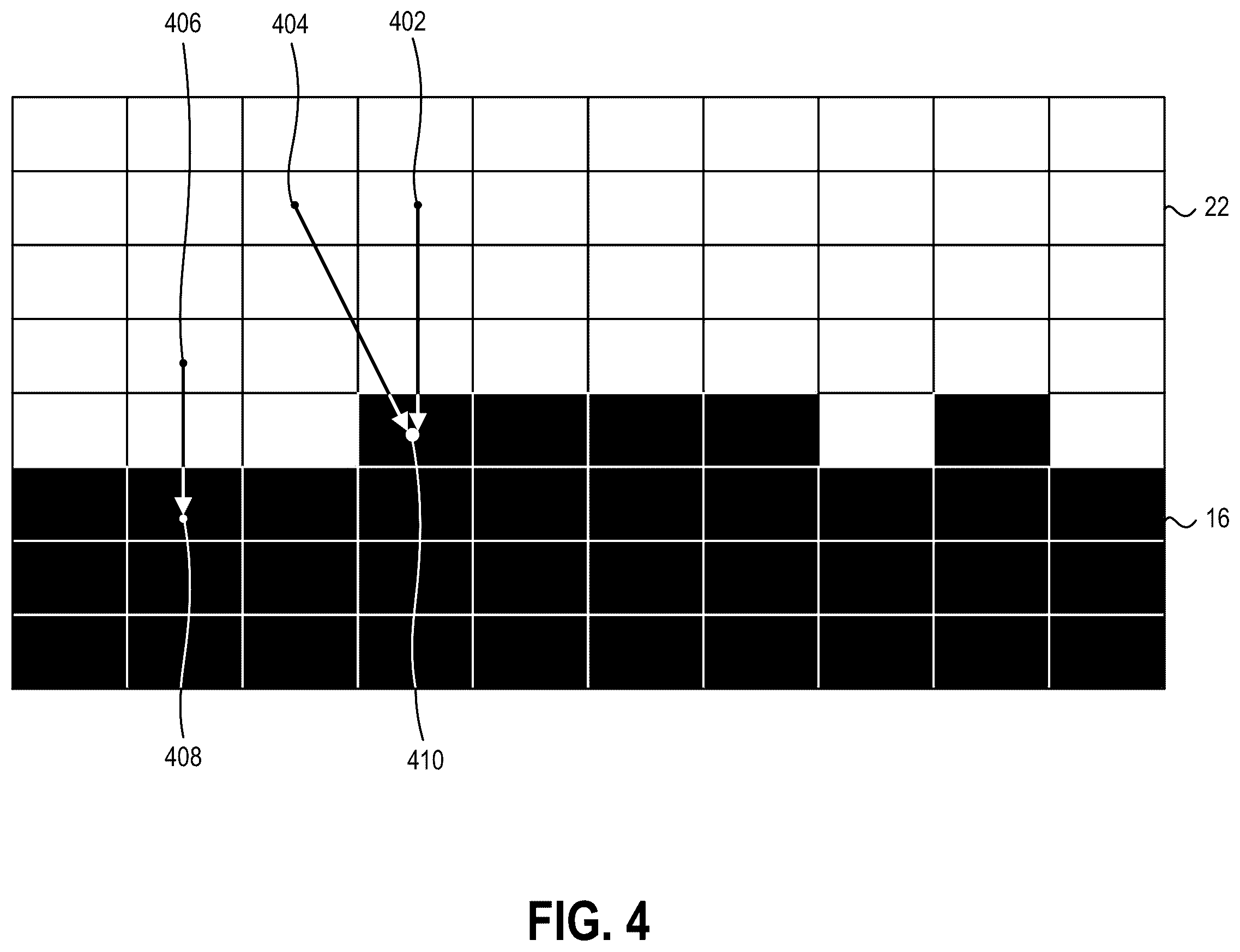 Patent US12592036 Figure 5 – Blending elevation data into a seamless heightfield
