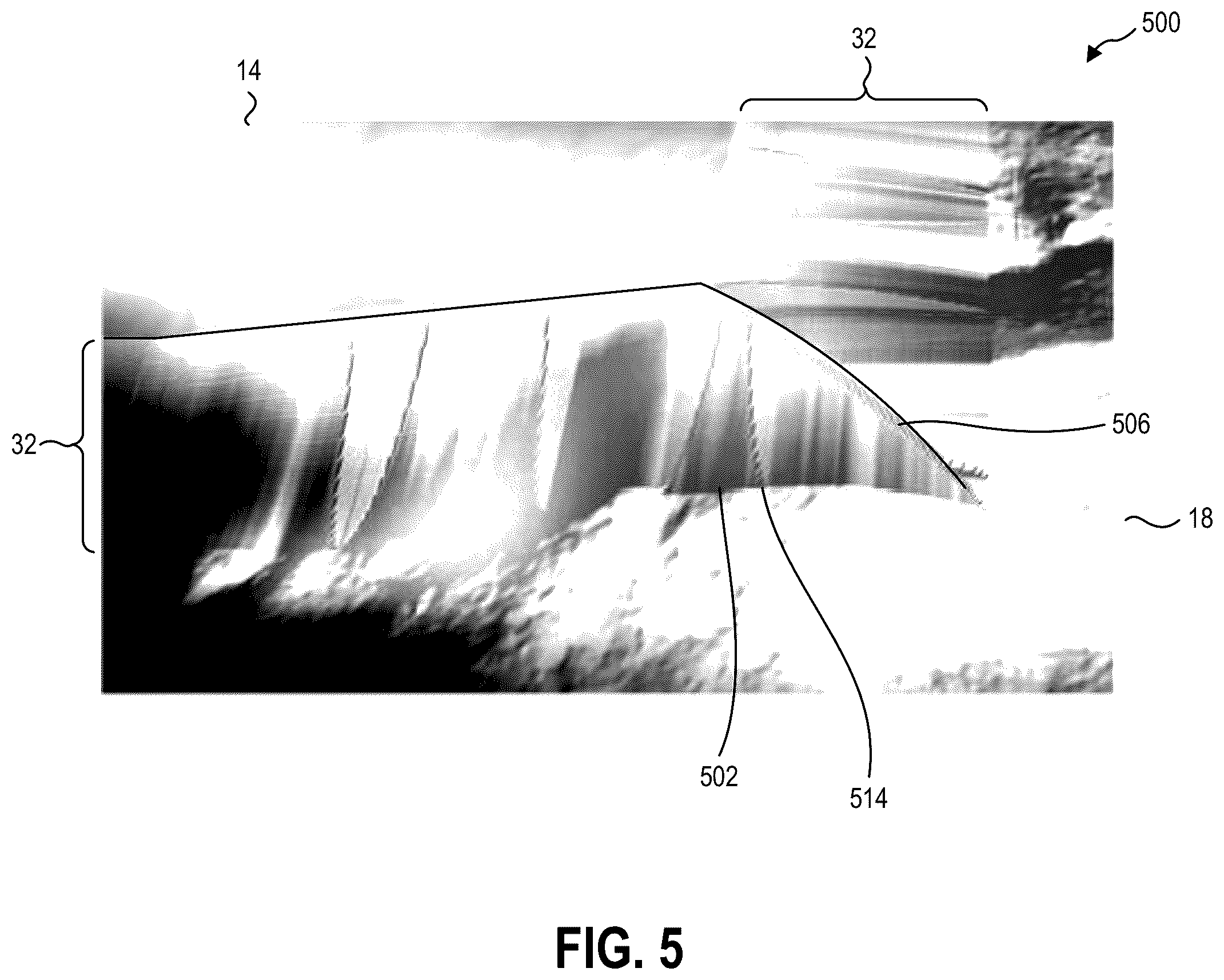 Patent US12592036 Figure 6 – Blending elevation data into a seamless heightfield