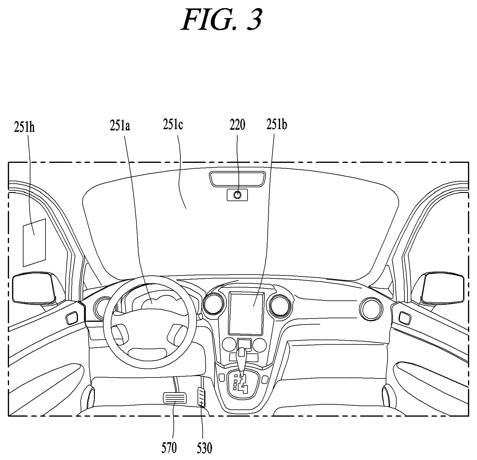 Patent US12592037 Figure 3 – Route guidance device and route guidance system based on augmented reality and mixed reality