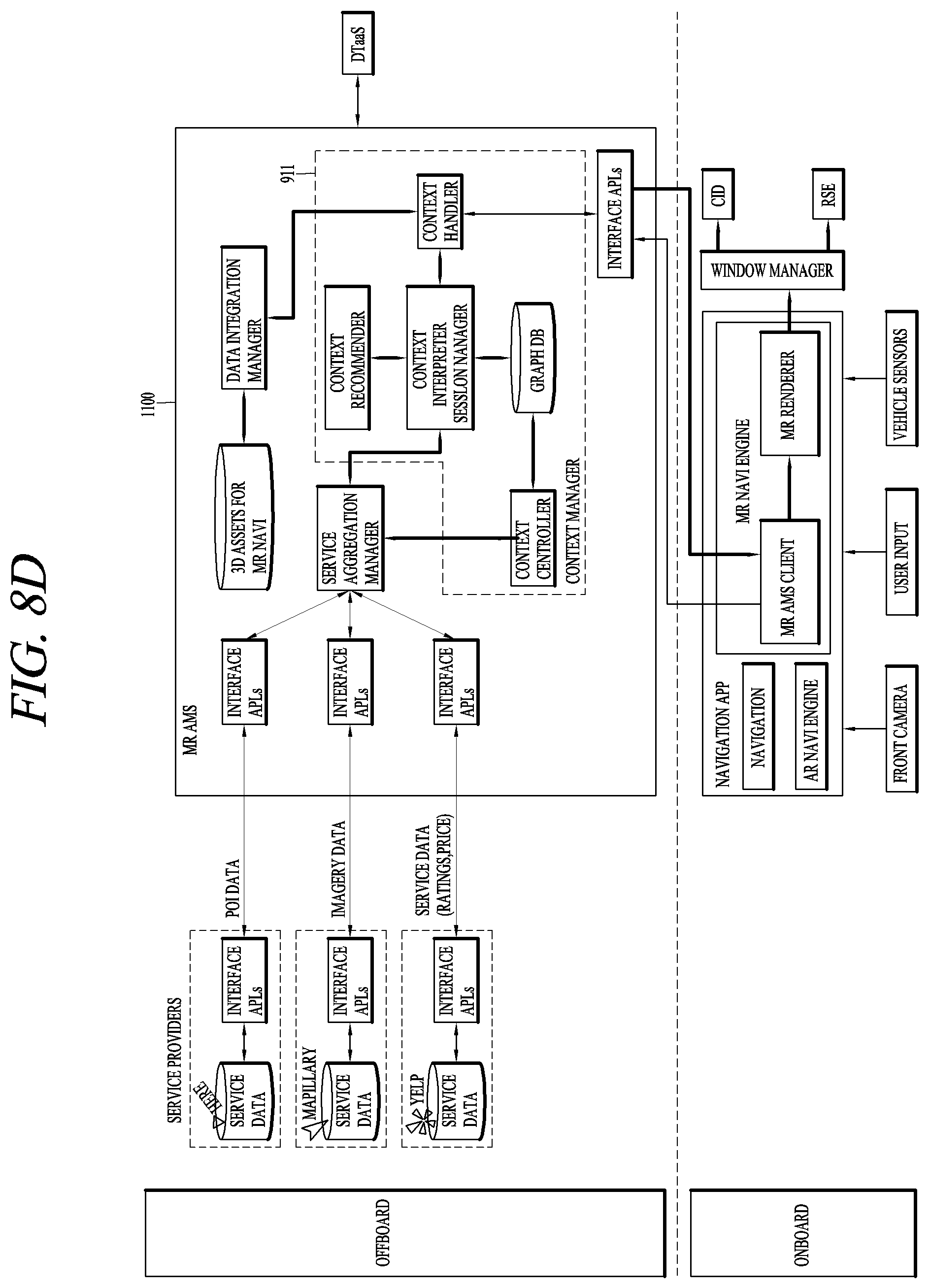 Patent US12592037 Figure 11 – Route guidance device and route guidance system based on augmented reality and mixed reality