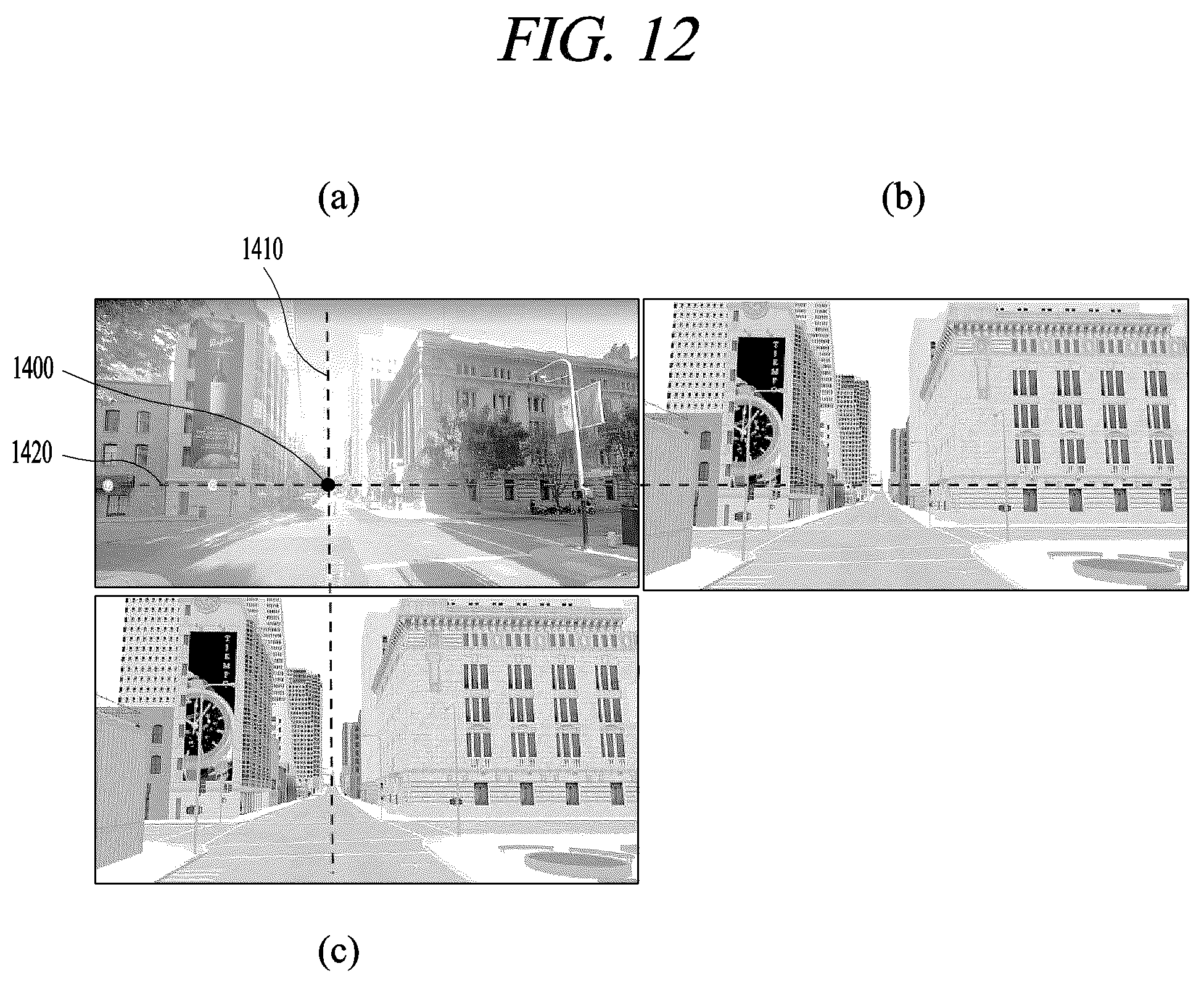 Patent US12592037 Figure 15 – Route guidance device and route guidance system based on augmented reality and mixed reality