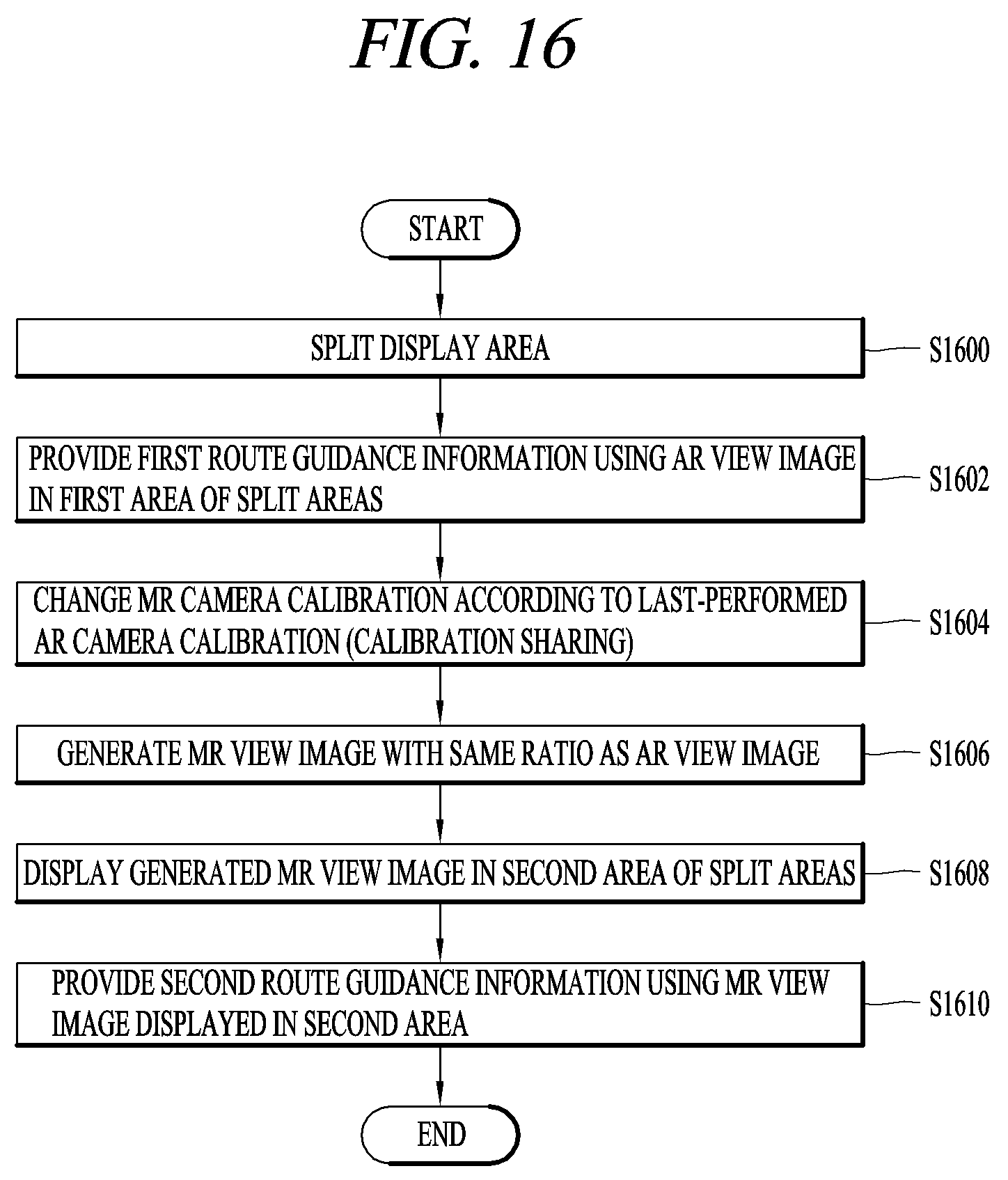 Patent US12592037 Figure 19 – Route guidance device and route guidance system based on augmented reality and mixed reality