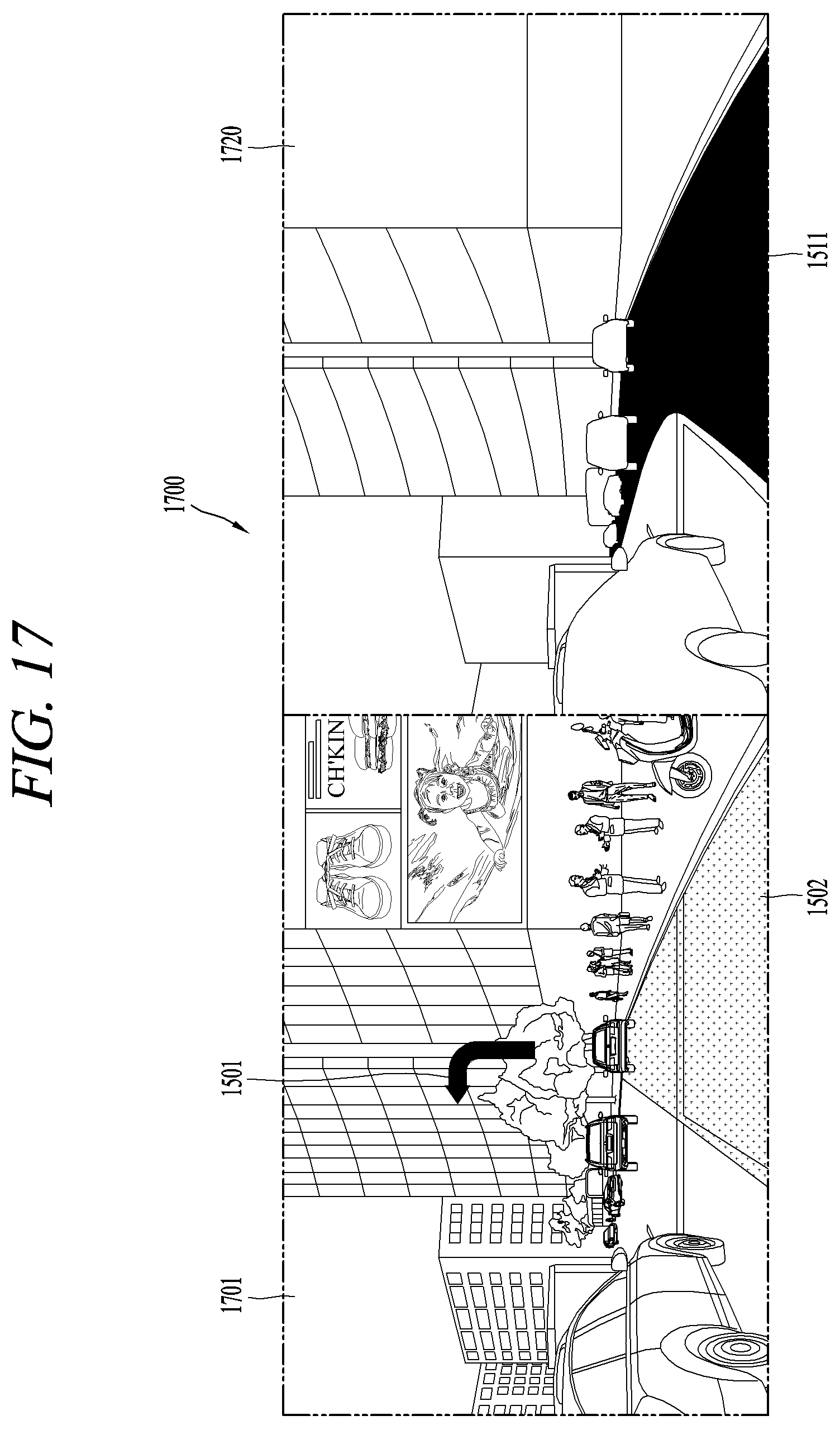 Patent US12592037 Figure 20 – Route guidance device and route guidance system based on augmented reality and mixed reality