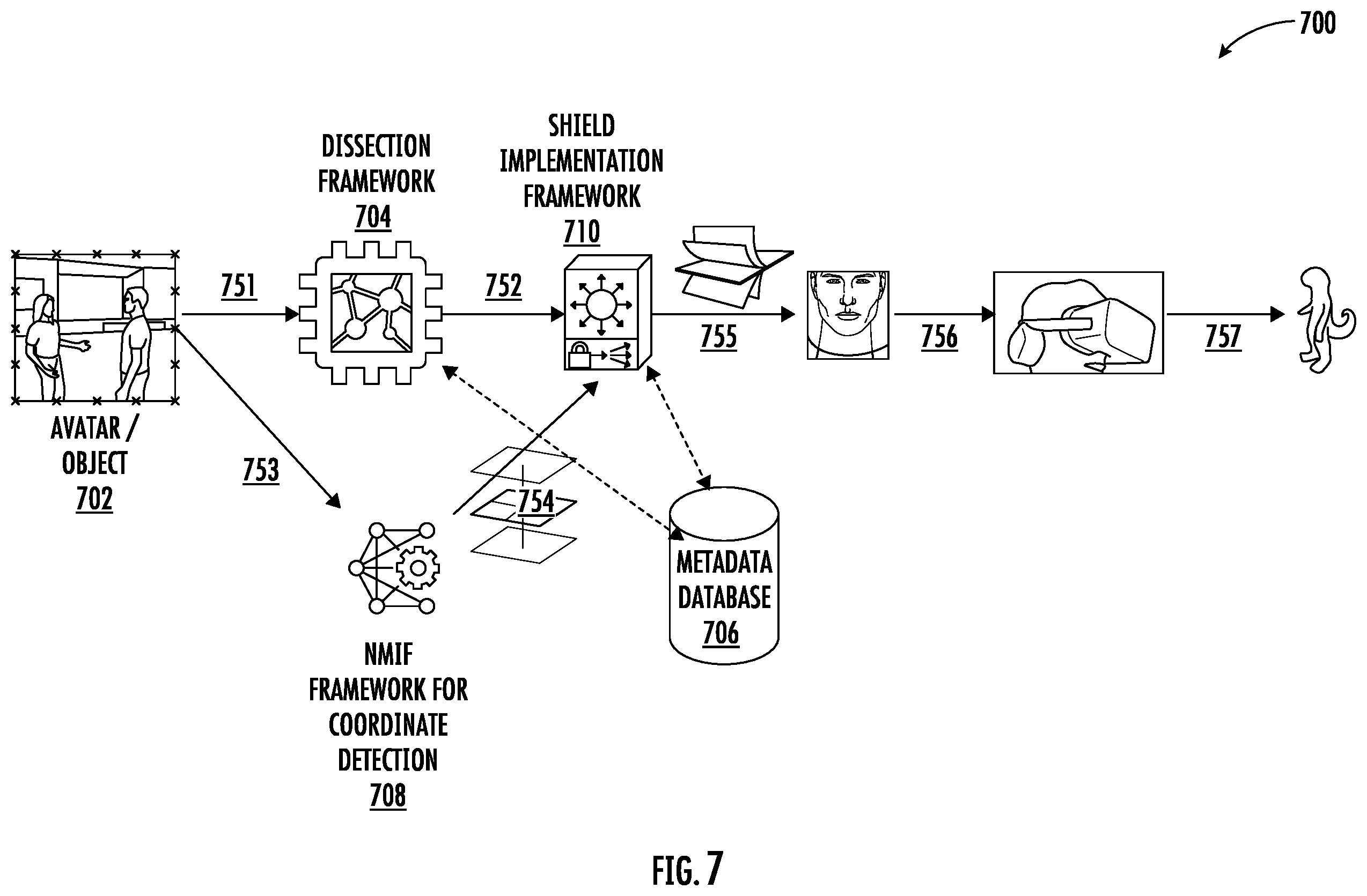 Patent US12592042 Figure 9 – Systems and methods for maintaining security of virtual objects in a distributed network