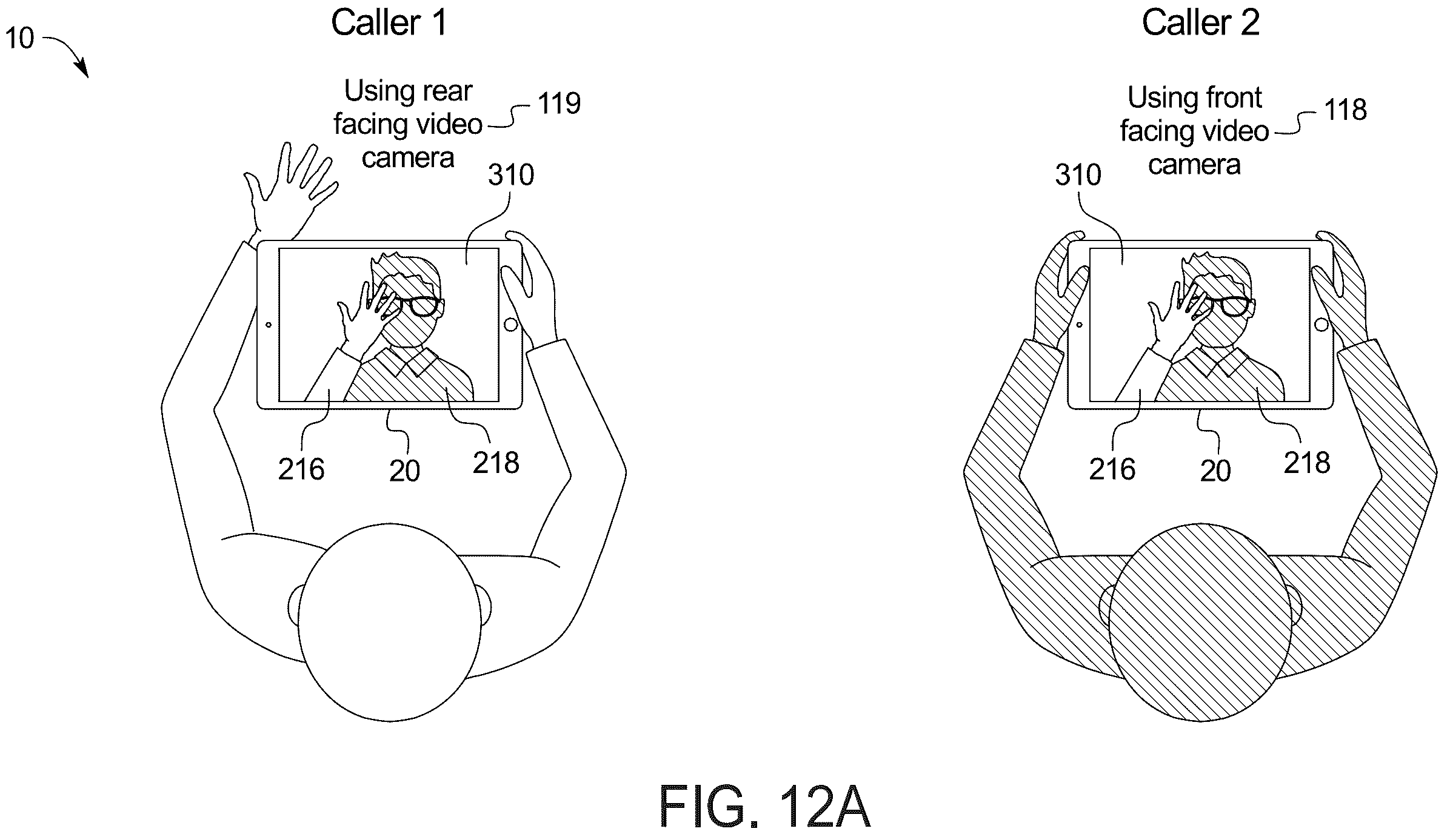 Patent US12592044 Figure 11 – Systems and methods for providing real-time composite video from multiple source devices featuring augmented reality elements