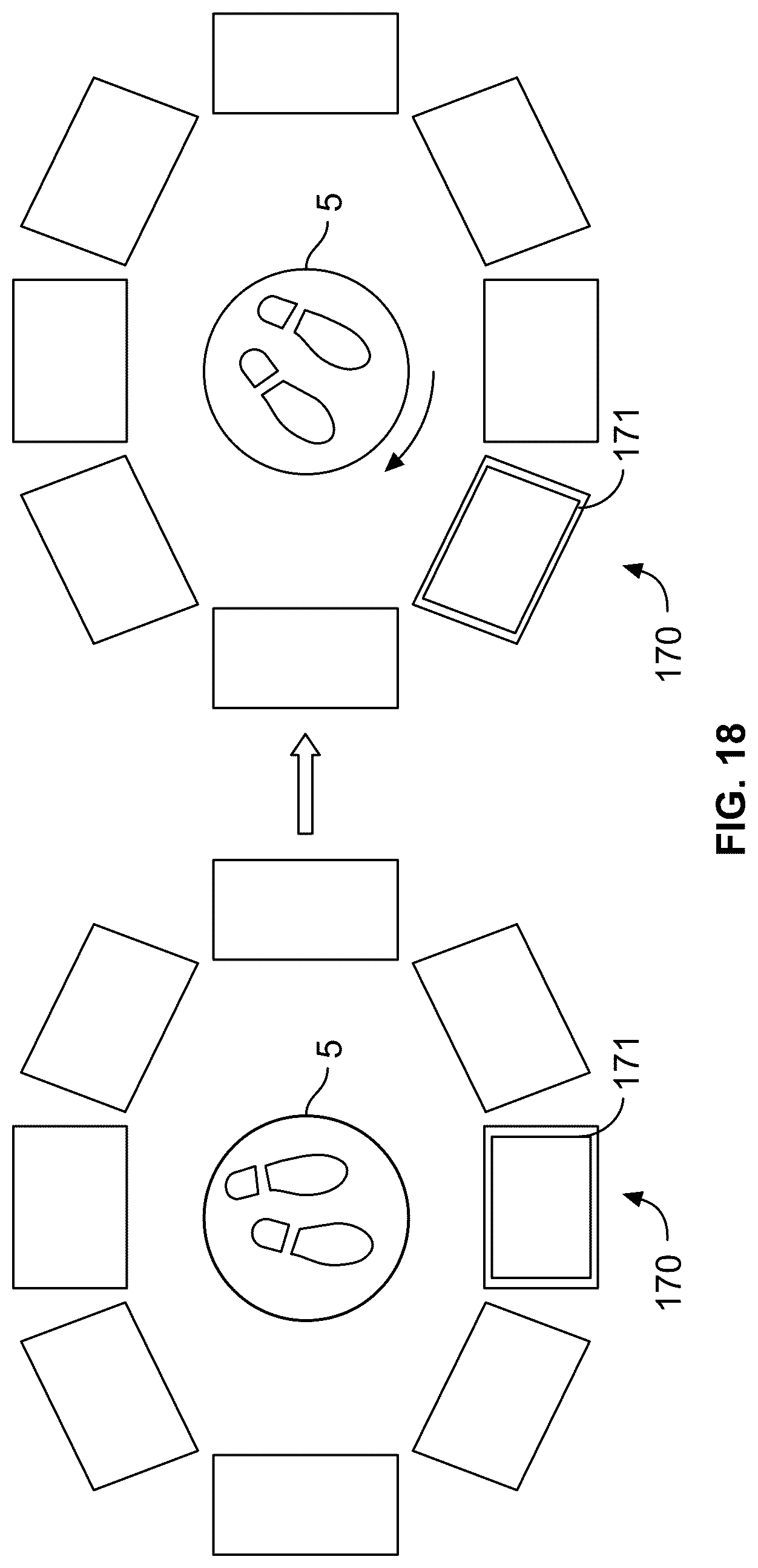 Patent US12592050 Figure 18 – Cheating deterrence with virtual scratch paper