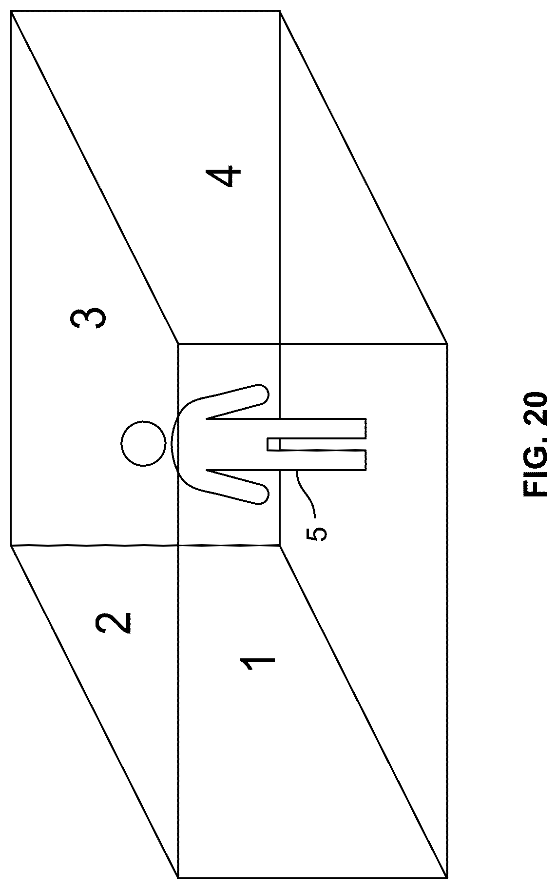 Patent US12592050 Figure 20 – Cheating deterrence with virtual scratch paper
