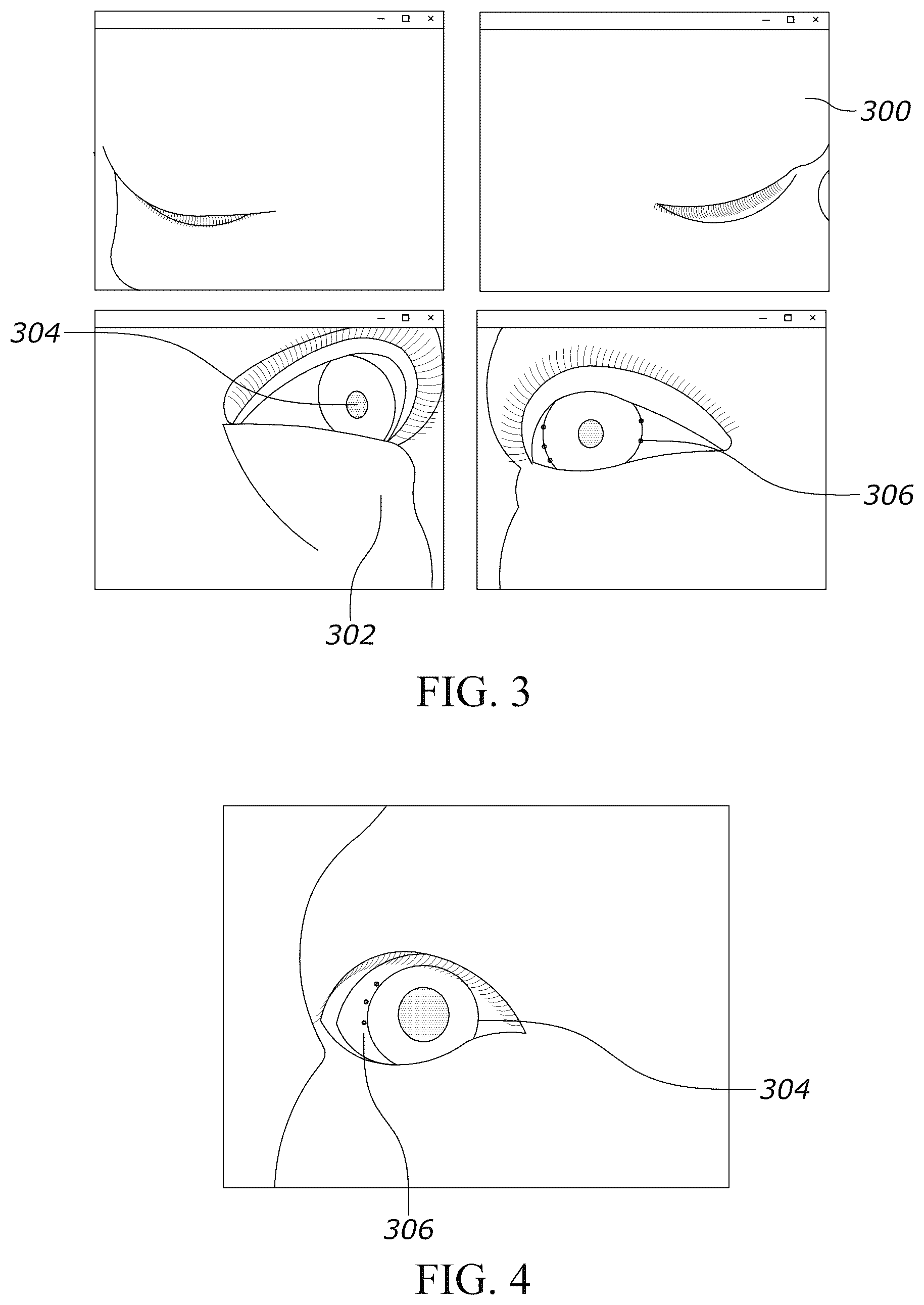 Patent US12592051 Figure 3 – Optimization of eye capture conditions for each user and use case