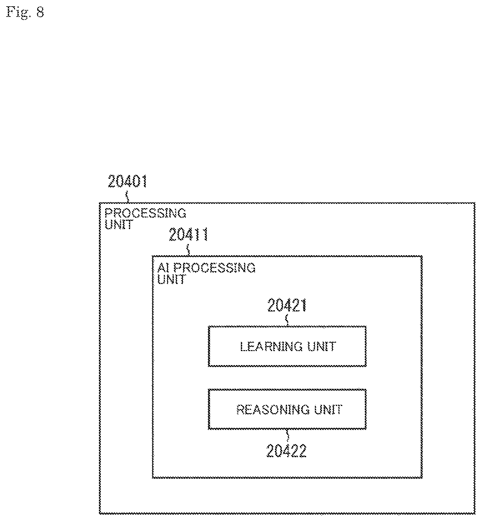 Patent US12592058 Figure 8 – Data generating method, learning method, estimating method, data generating device, and program