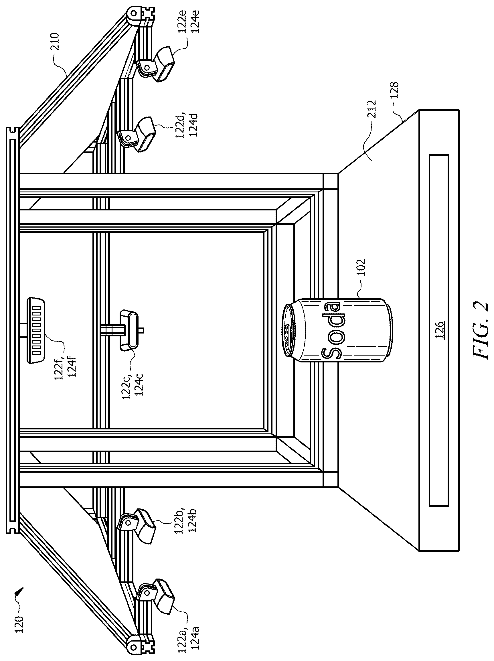 Patent US12592074 Figure 2 – System and method for aggregating metadata for item identification using digital image processing