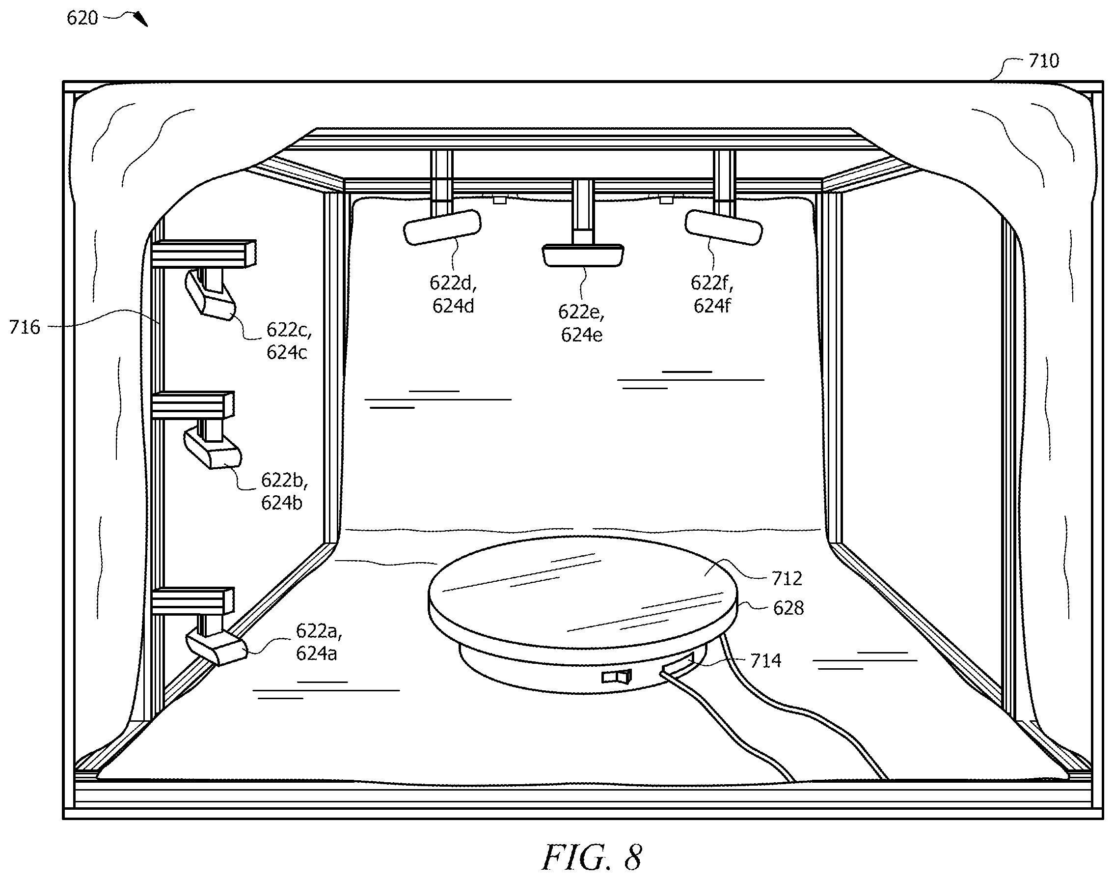 Patent US12592074 Figure 8 – System and method for aggregating metadata for item identification using digital image processing